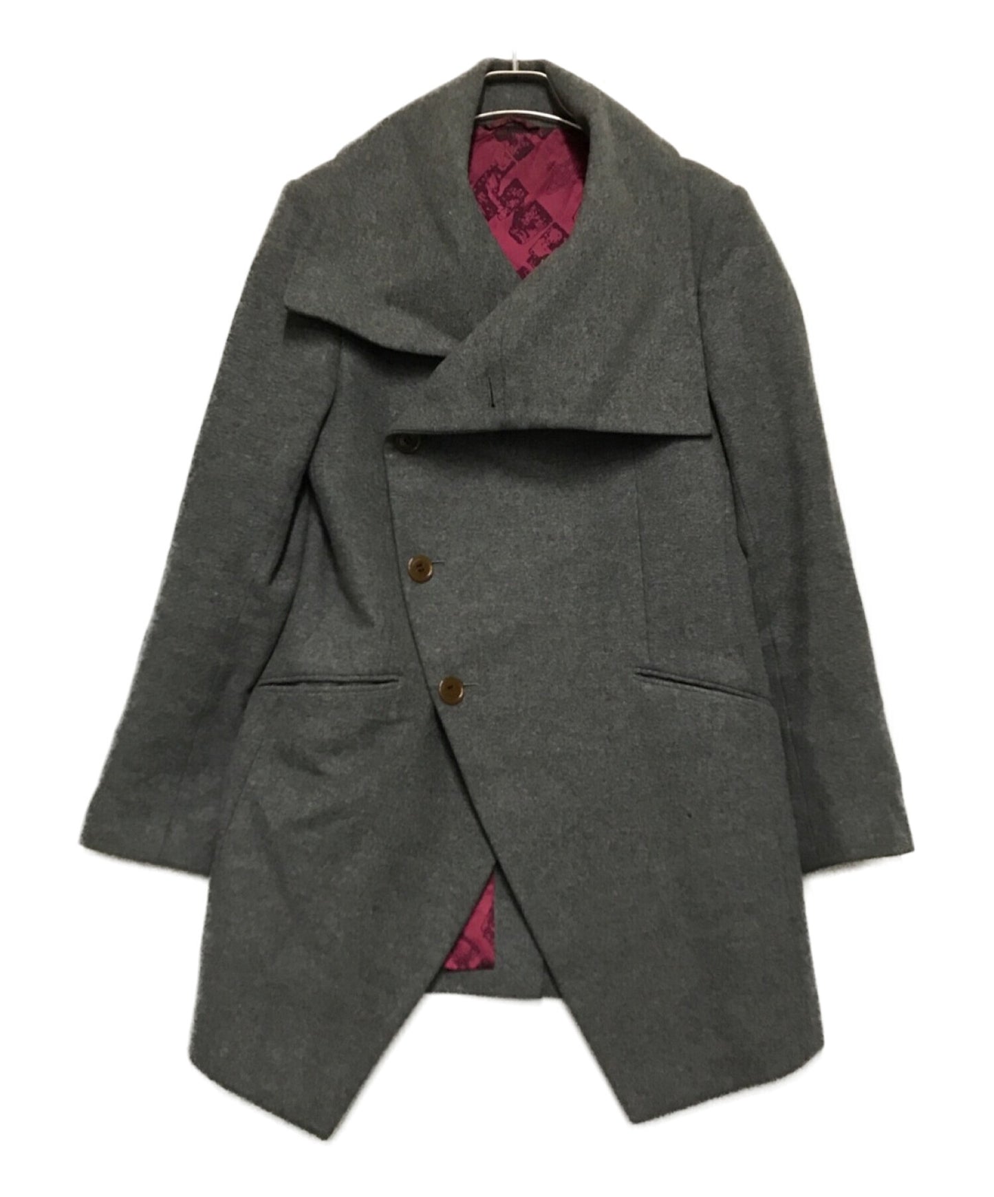 [Pre-owned] Vivienne Westwood mint-collar coat VW-MH-
