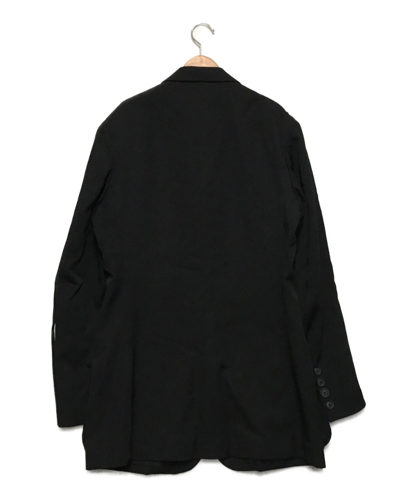 Yohji Yamamoto Pour Homme 21Aw Flashi หน้าอกปุ่ม Patch สถานี JKT HX-J15-100