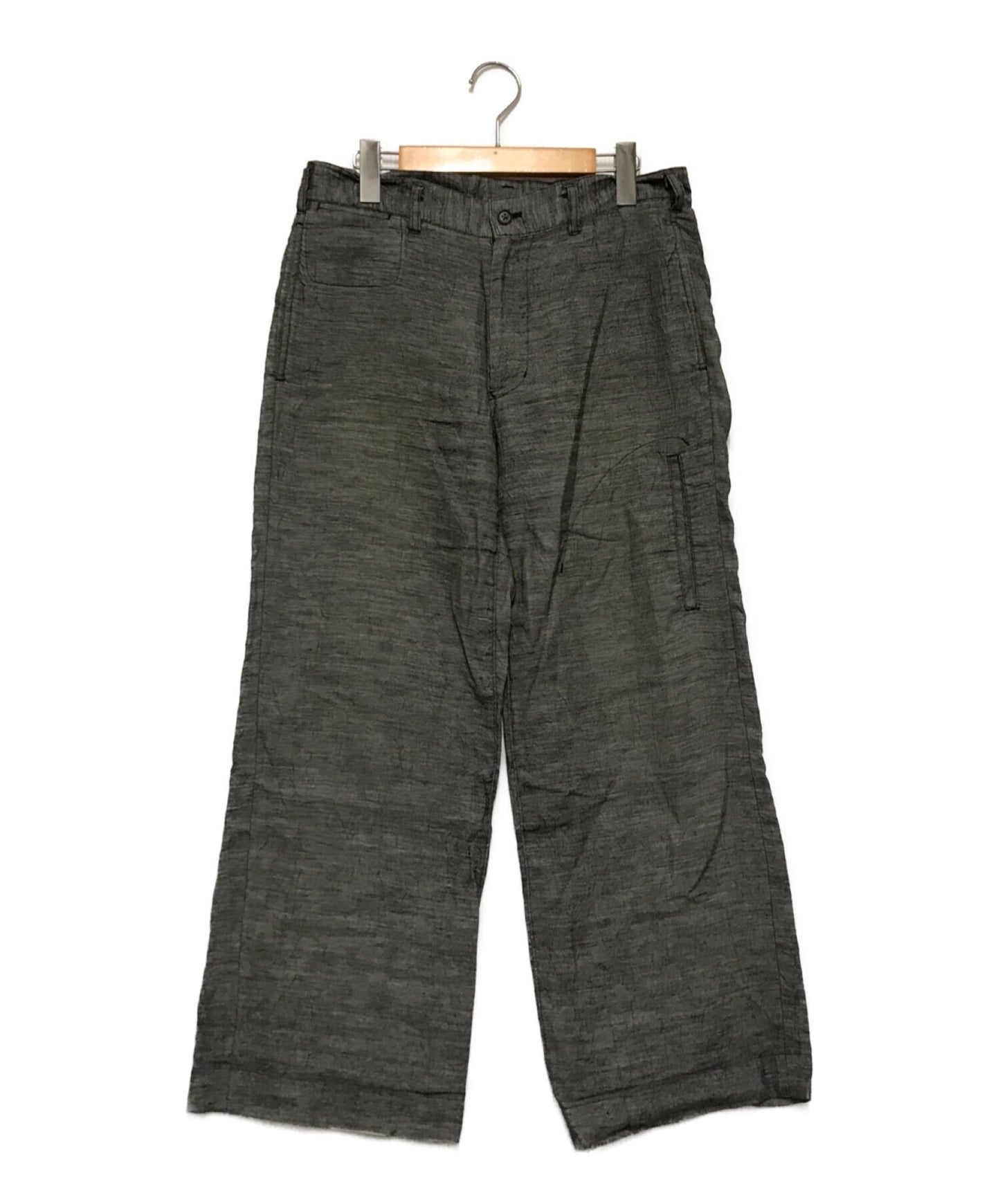 [Pre-owned] YOHJI YAMAMOTO linen cropped pants
