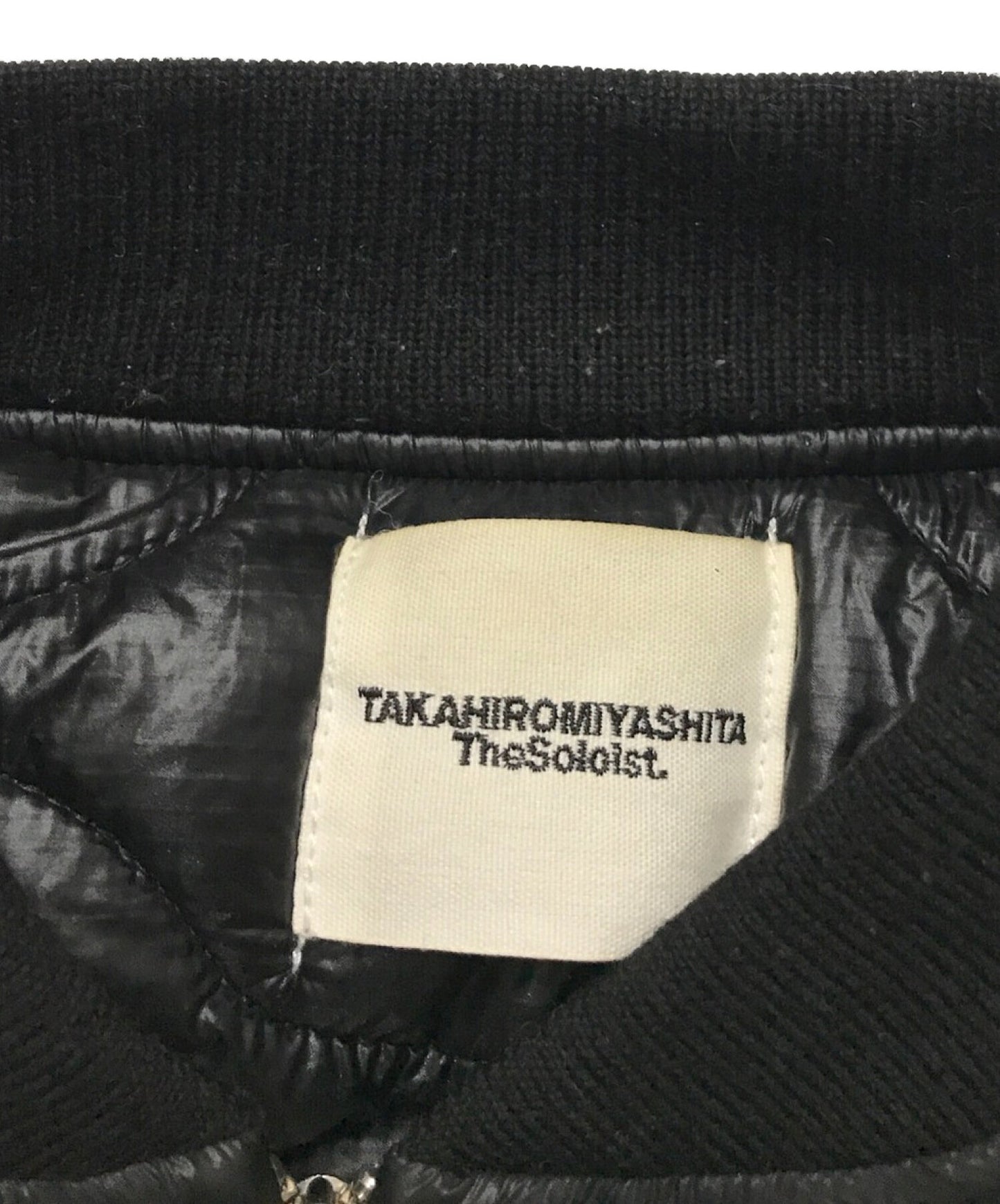 [Pre-owned] TAKAHIROMIYASHITA TheSoloist. Flight Bomber Jacket 0021AW17 SIZE 50