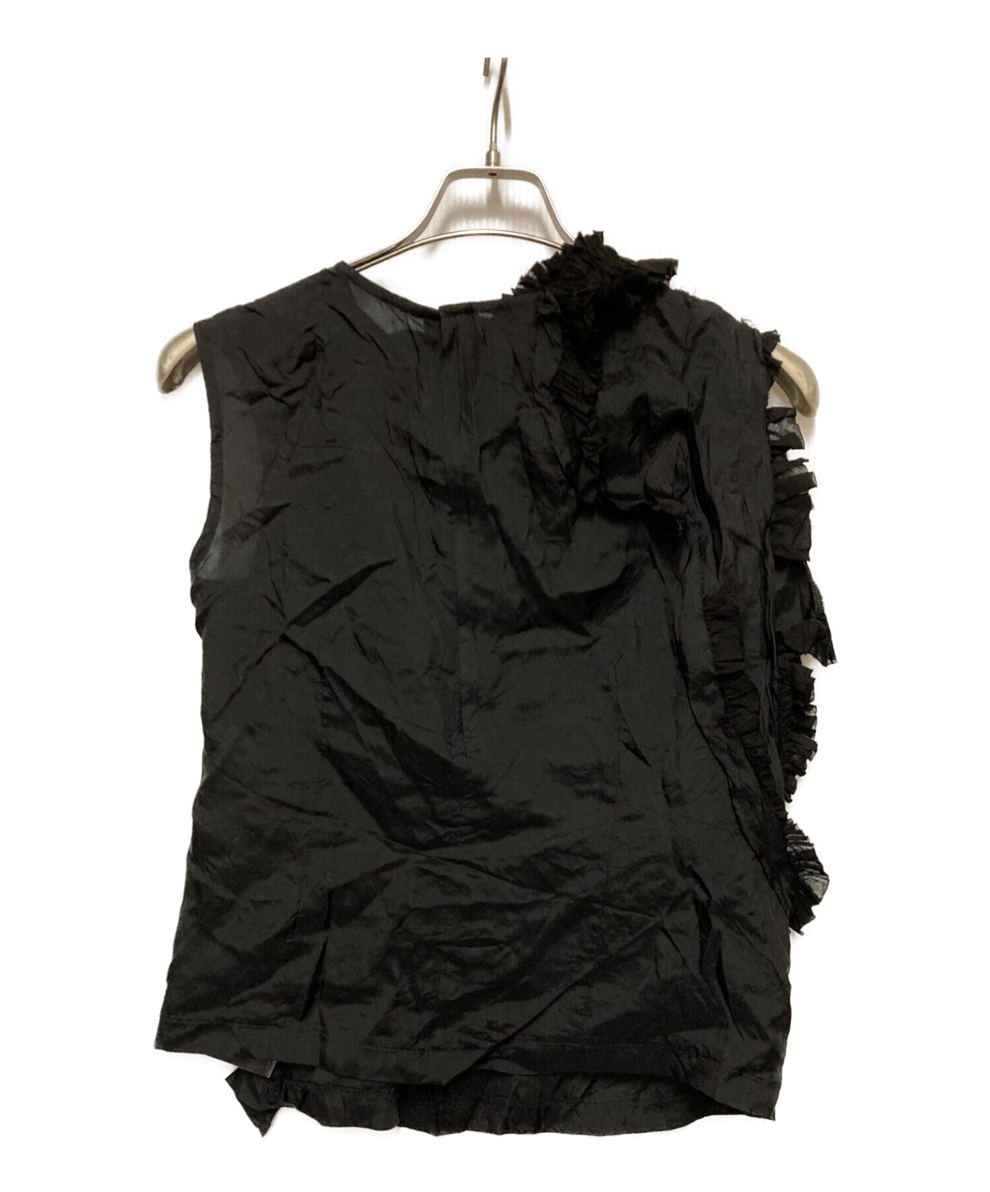 [Pre-owned] COMME des GARCONS Cupra sleeveless blouse with rose design GO-B026 AD2014