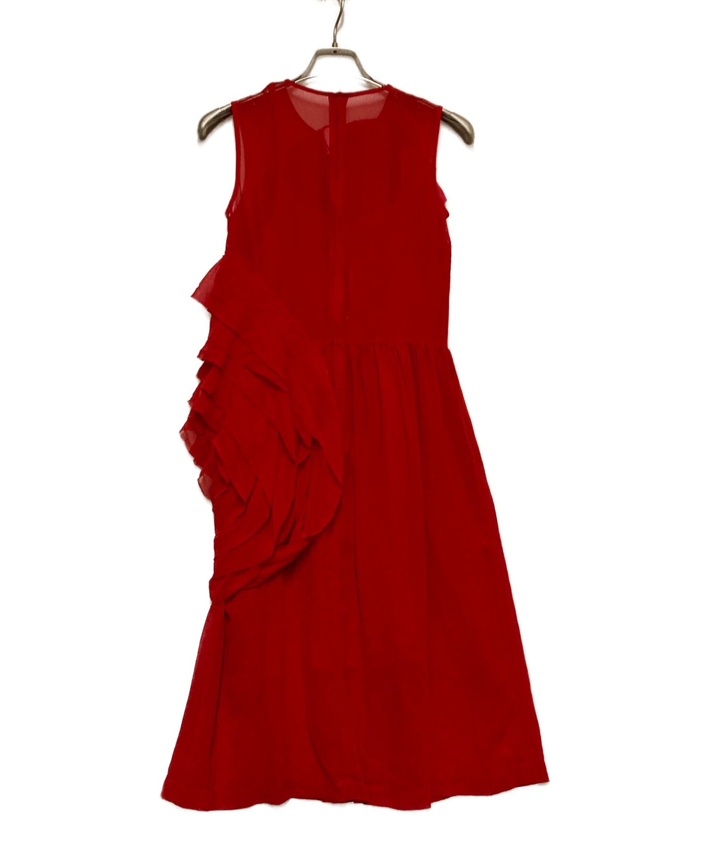 [Pre-owned] COMME des GARCONS Rose Design Ester Sleeveless Dress GO-O022 AD2014
