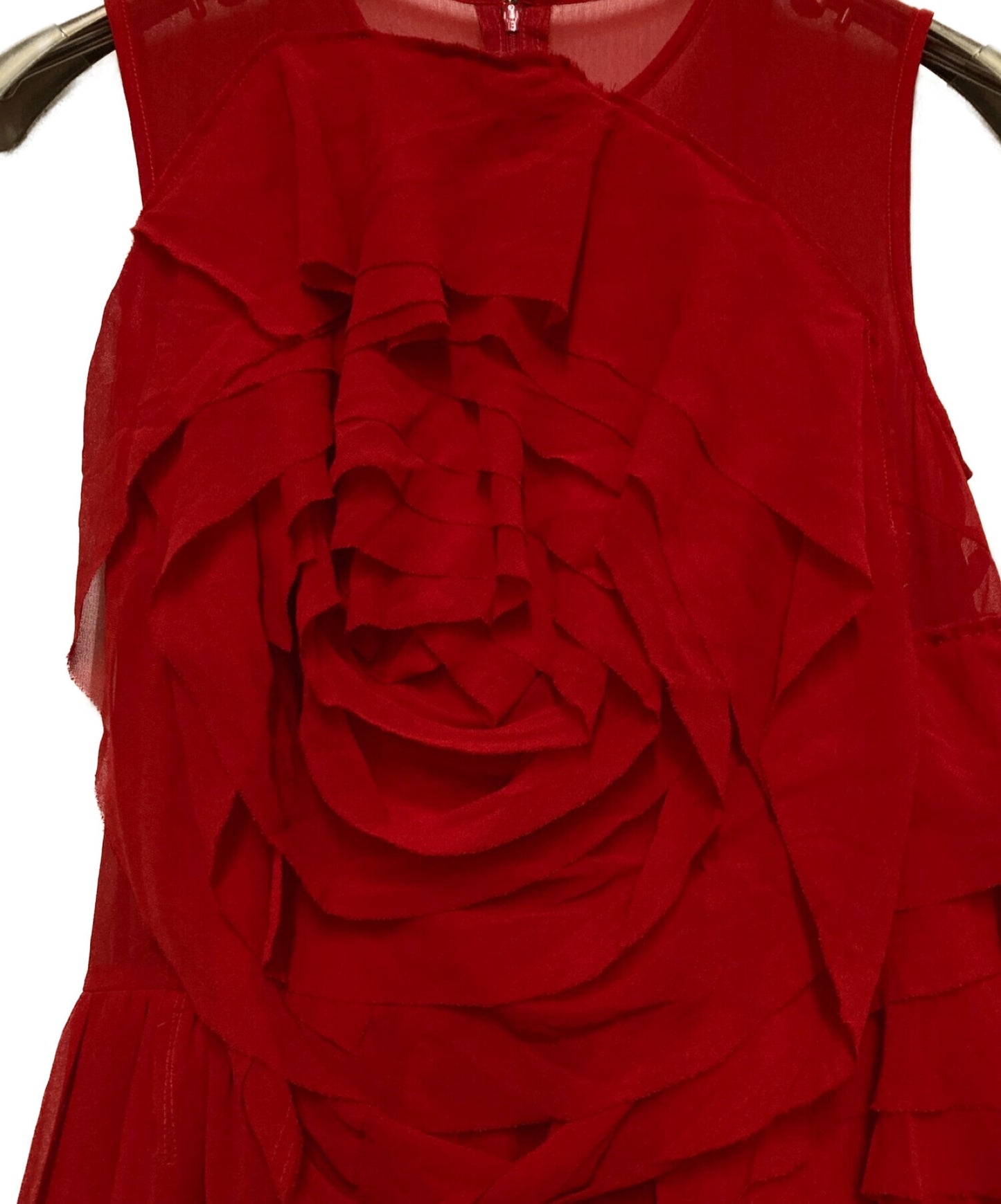 Comme des Garcons玫瑰設計Ester無袖連衣裙GO-O022 AD2014