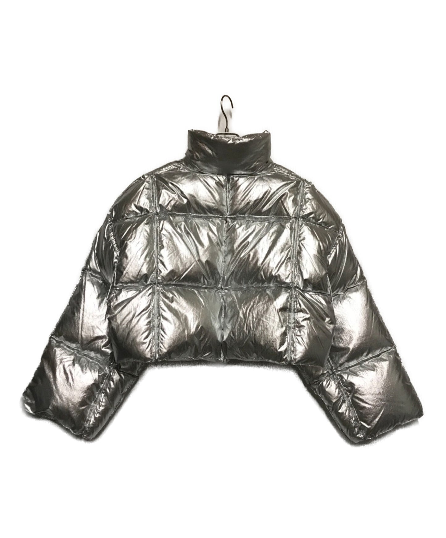 [Pre-owned] OFFWHITE Shiny colored cropped down jacket OWEA192F19F76050