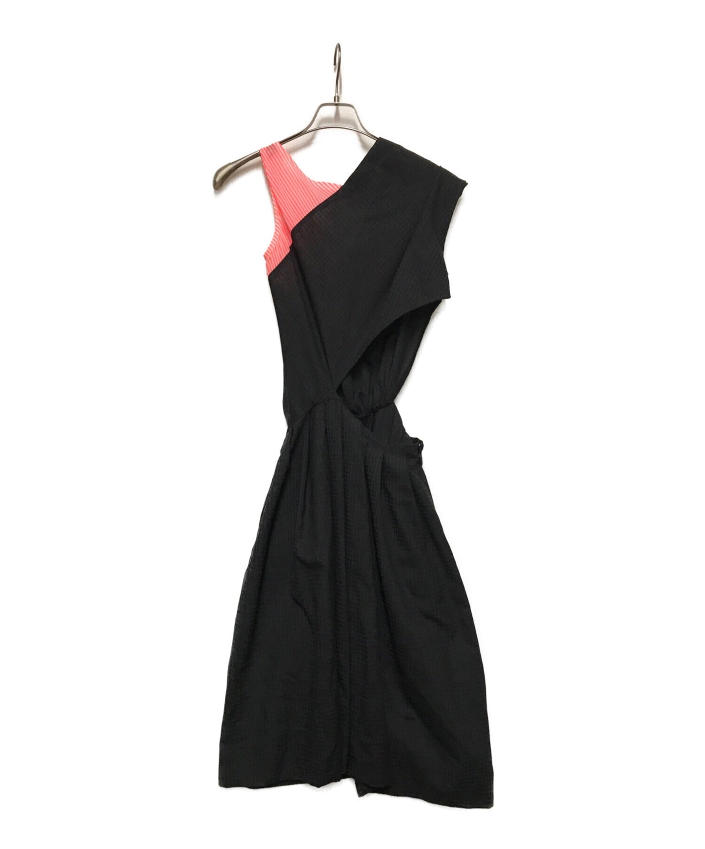 Limi Feu Stripe Switched Shadow Check Dress Lu-D09-101