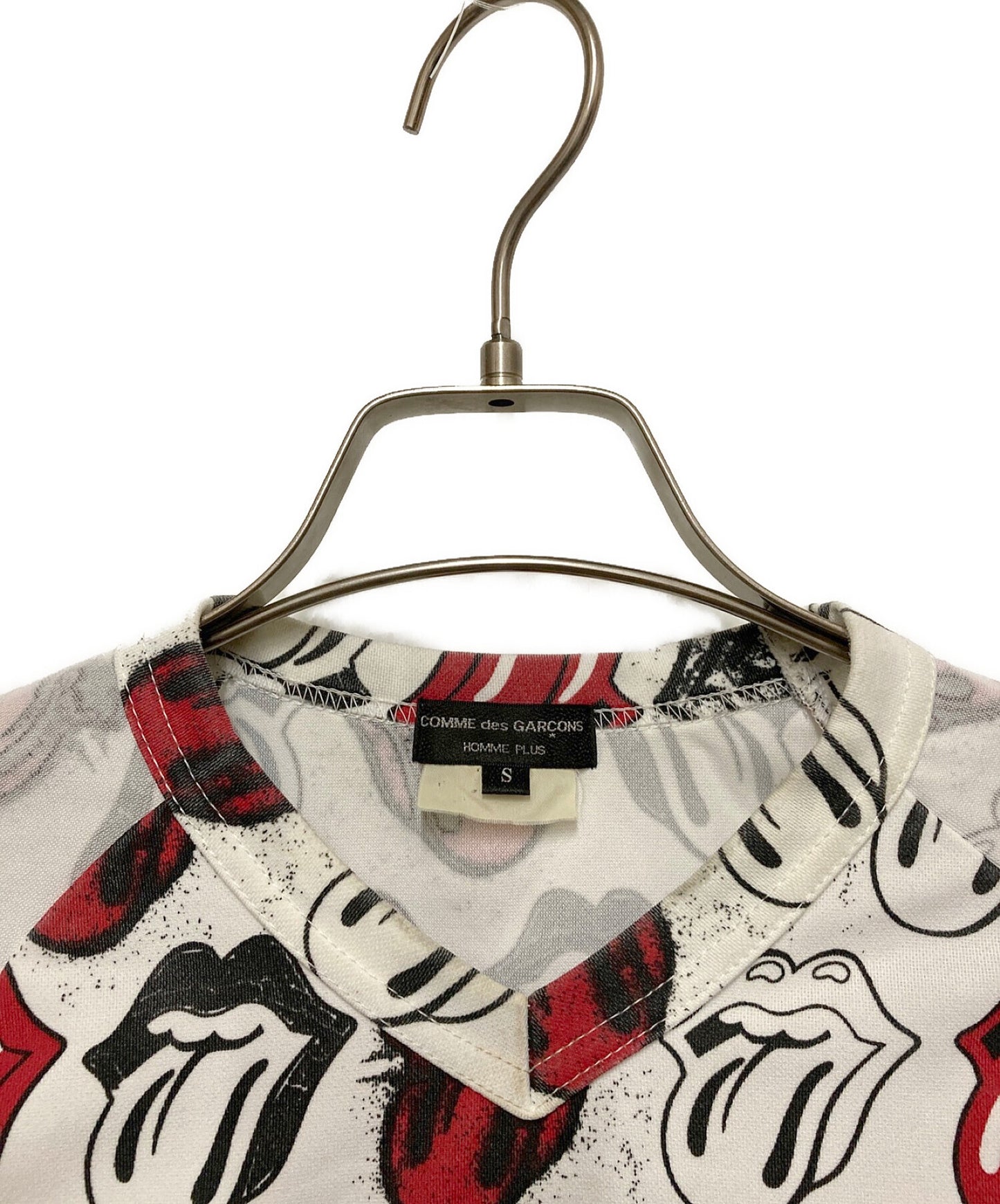 [Pre-owned] COMME des GARCONS HOMME PLUS Rip and tan all-over print cut and sewn PQ-T001