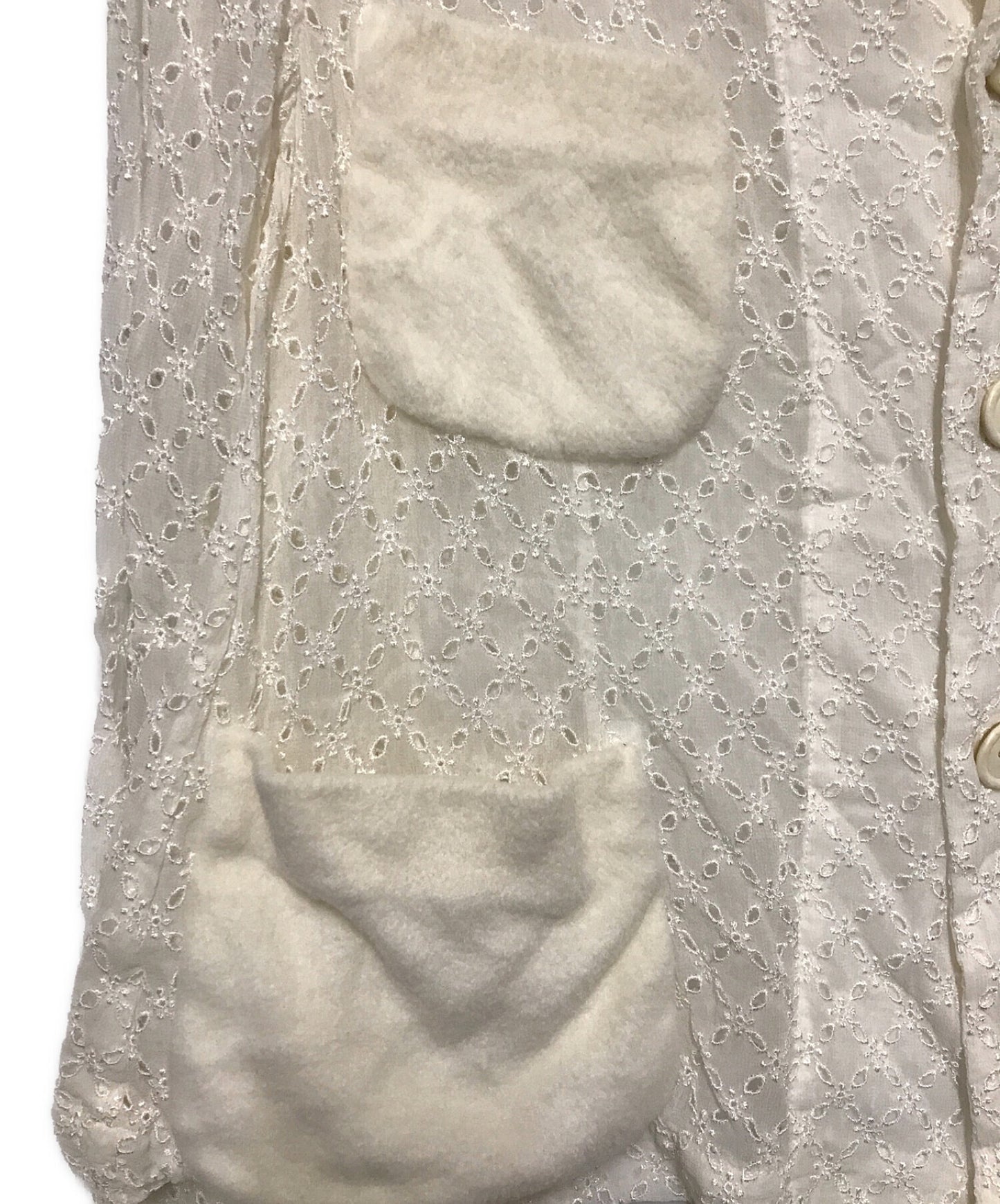[Pre-owned] COMME des GARCONS COMME des GARCONS lace shirt jacket RK-J028