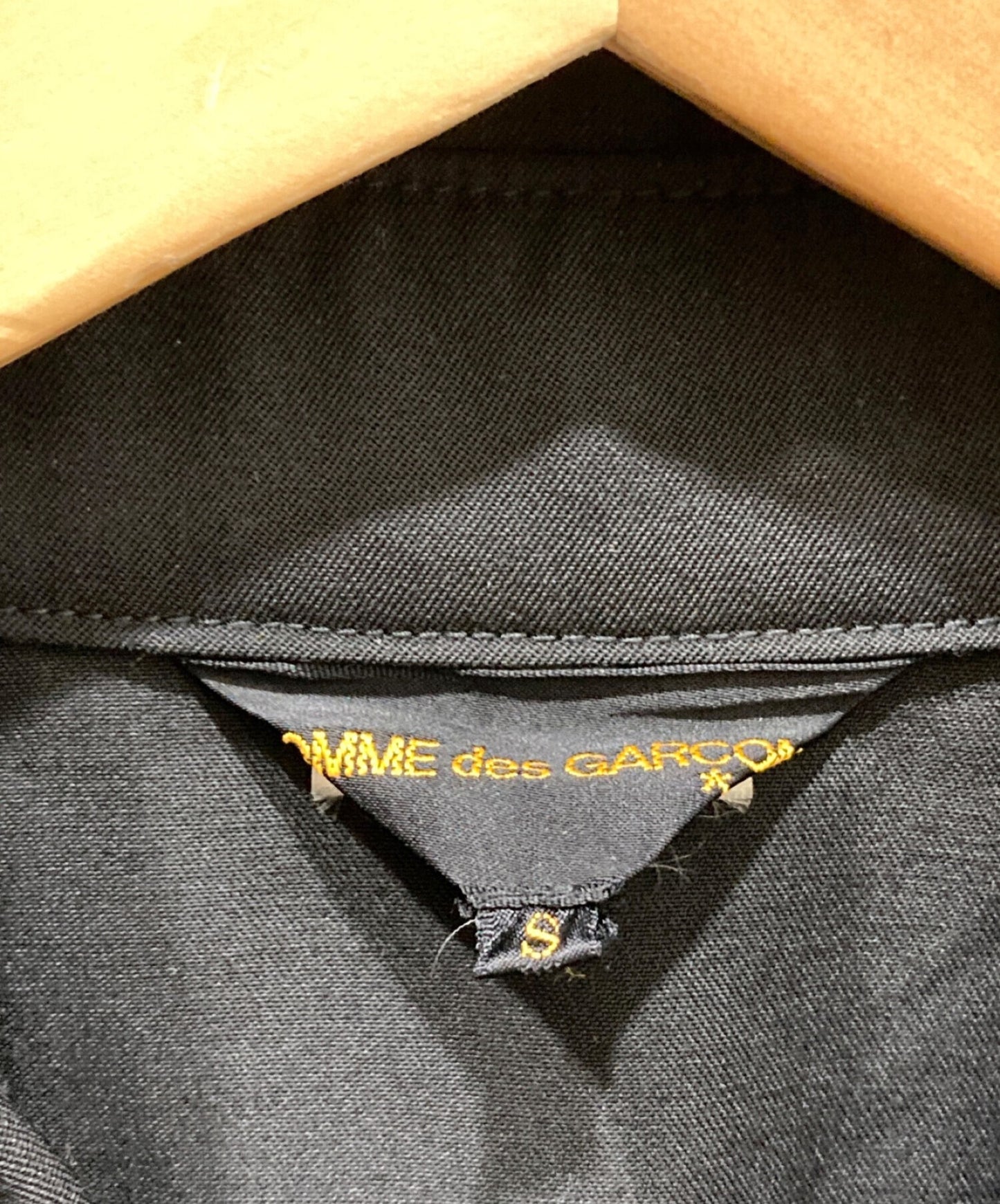 [Pre-owned] COMME des GARCONS Wool Gaber Gold Button Jacket GQ-J023