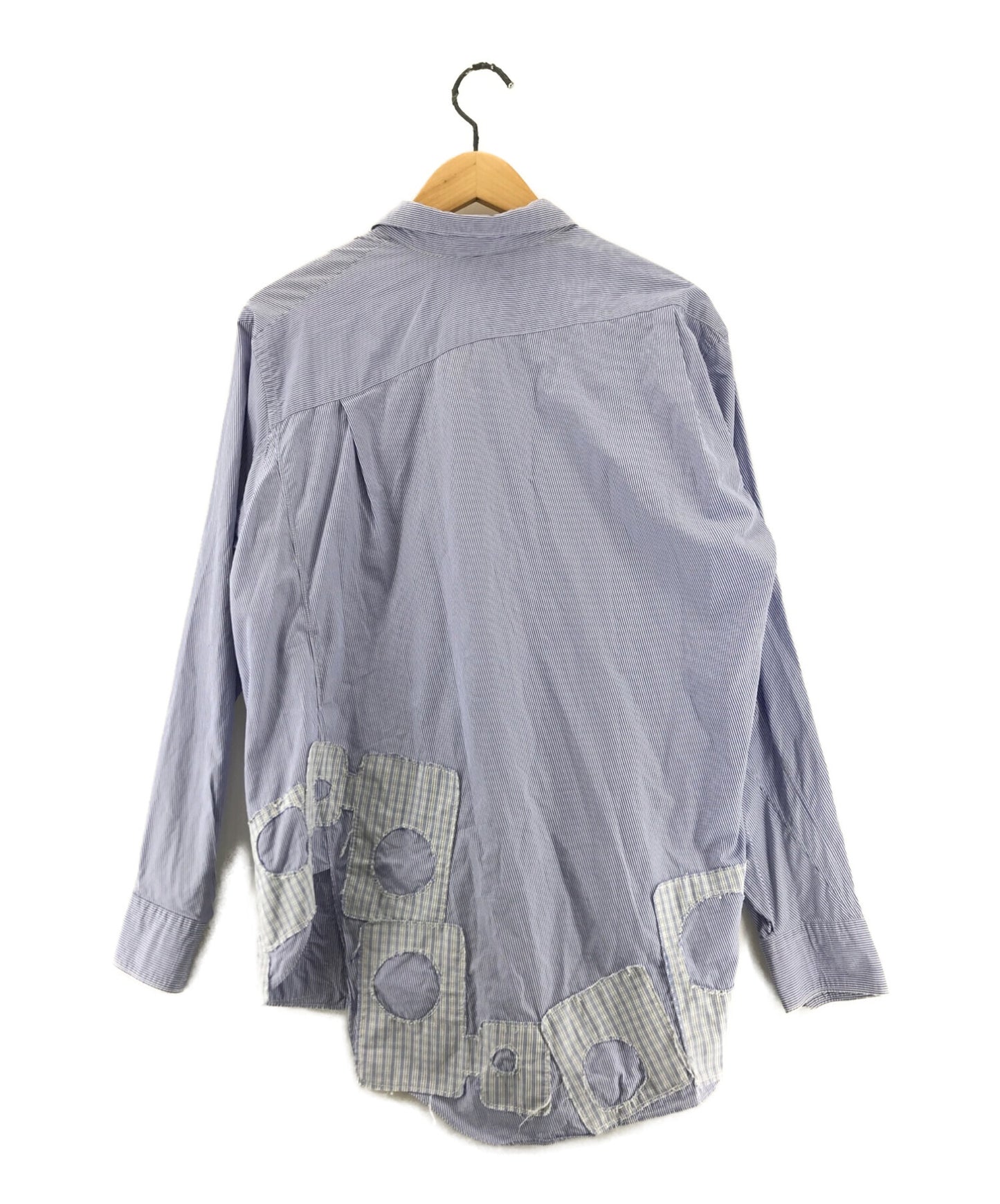 [Pre-owned] COMME des GARCONS SHIRT Patchwork Stripe Shirt