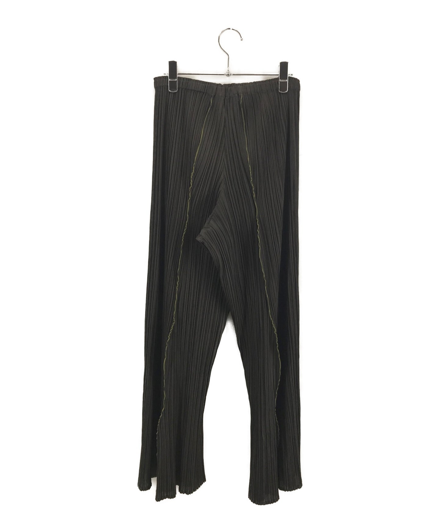 [Pre-owned] PLEATS PLEASE Centerline Pleated Flared Pants PP31-JF723