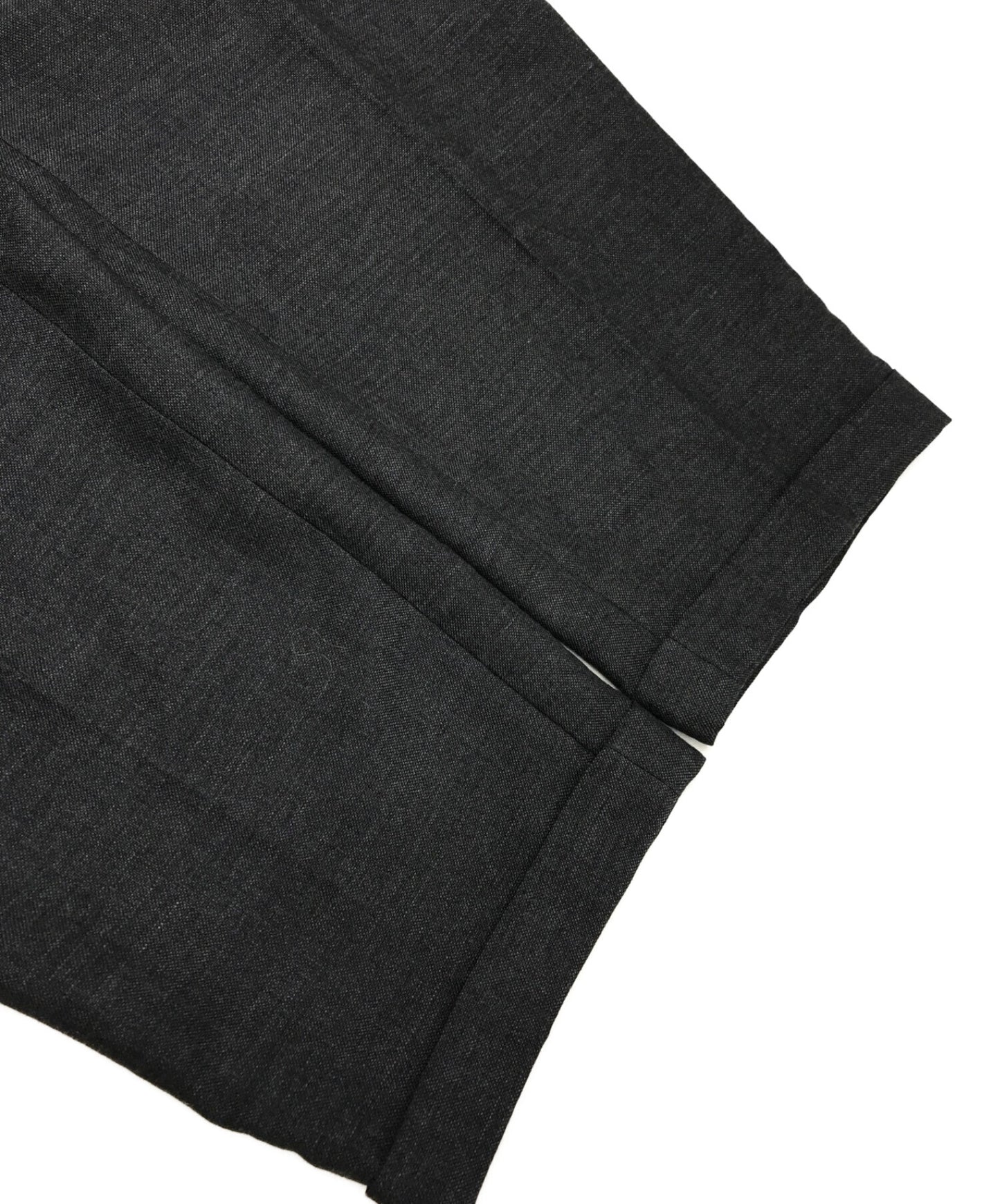 [Pre-owned] COMME des GARCONS 90s two-tucked wool wide slacks pants HS-10006M