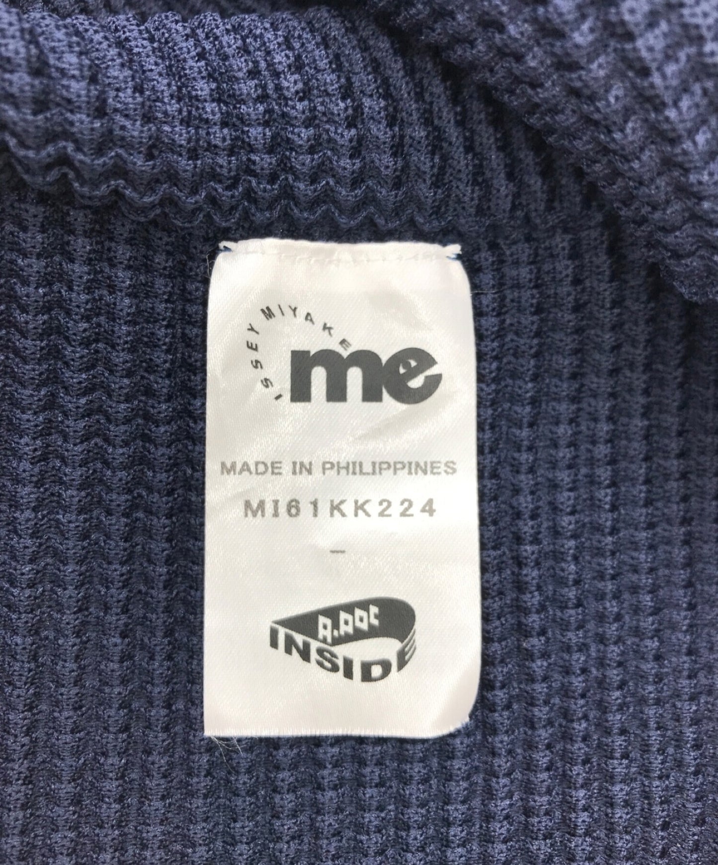 [Pre-owned] me ISSEY MIYAKE pleated tunic M161KK224