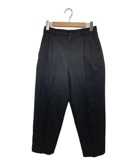 [Pre-owned] COMME des GARCONS HOMME PLUS Tucked Wide Tapered Slacks PP-11002S
