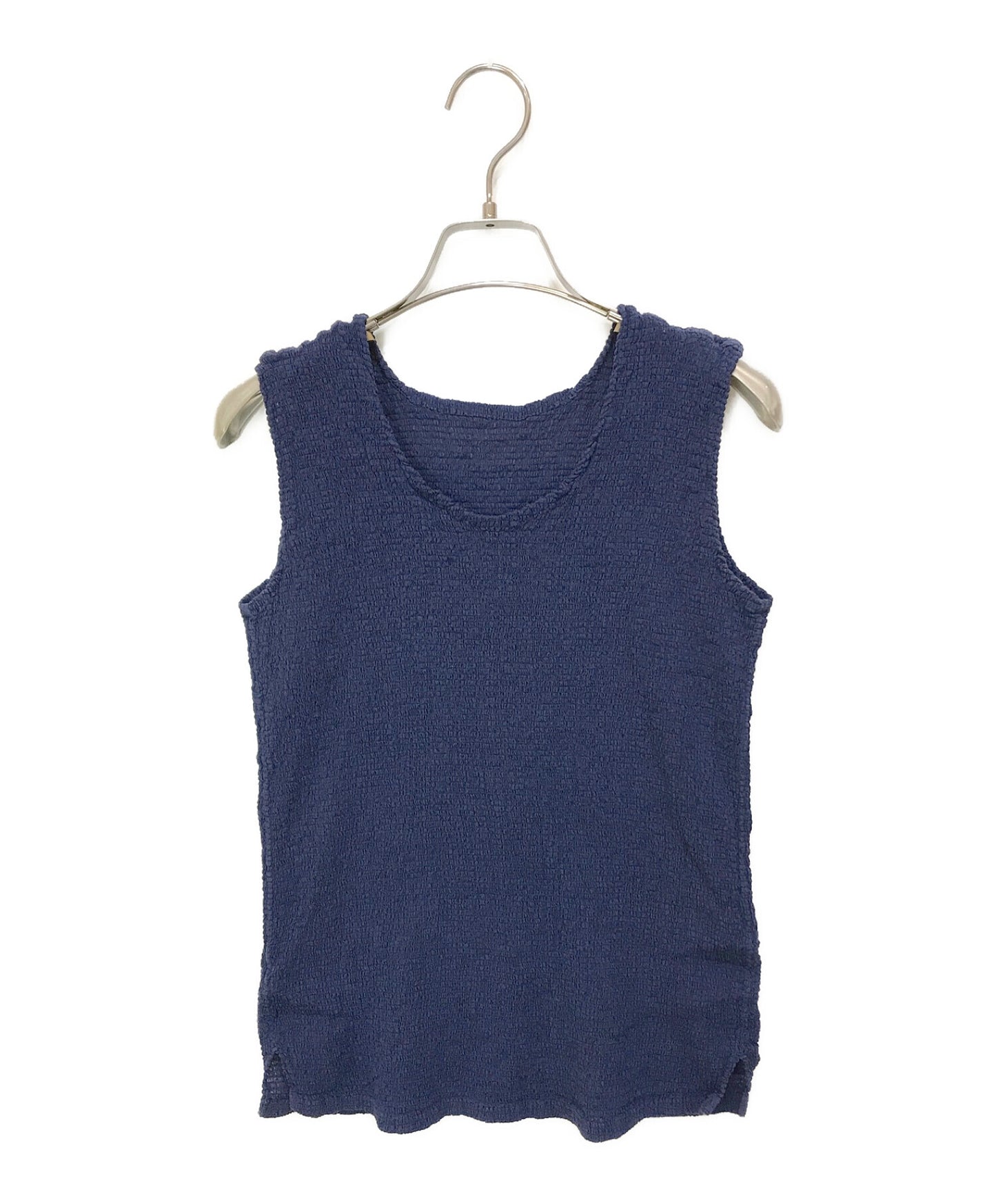 [Pre-owned] me ISSEY MIYAKE Post-dyed sleeveless blouse MI54FR363