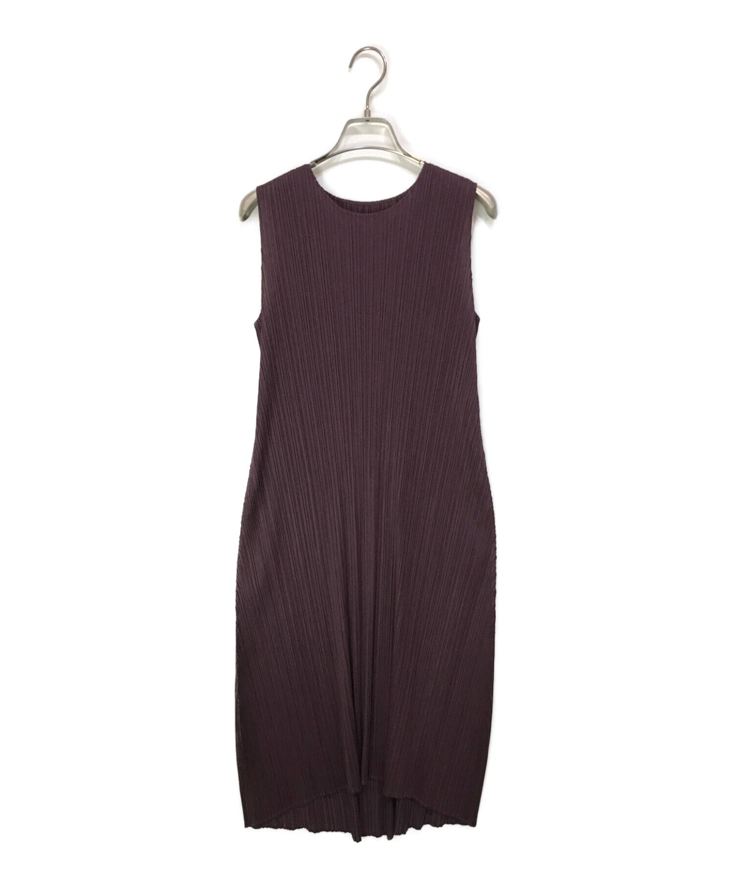 [Pre-owned] PLEATS PLEASE Sleeveless Pleated Dress PP83-JH226