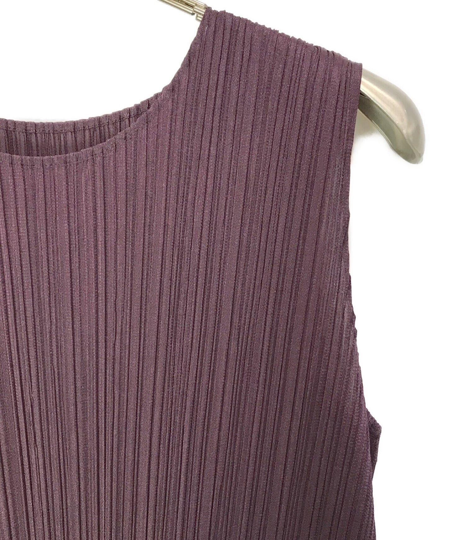 [Pre-owned] PLEATS PLEASE Sleeveless Pleated Dress PP83-JH226