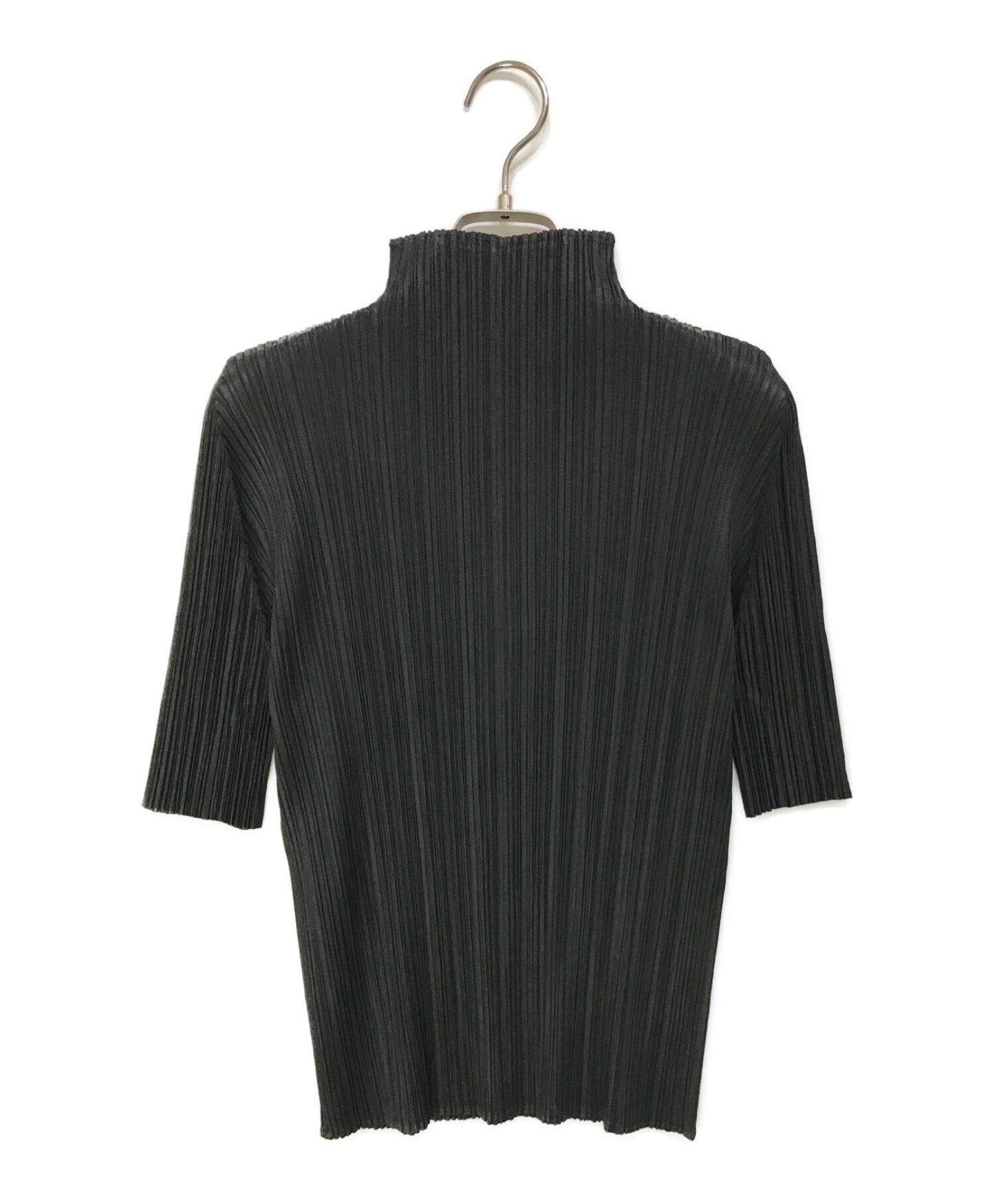 [Pre-owned] PLEATS PLEASE High neck pleated blouse PP55-JK106