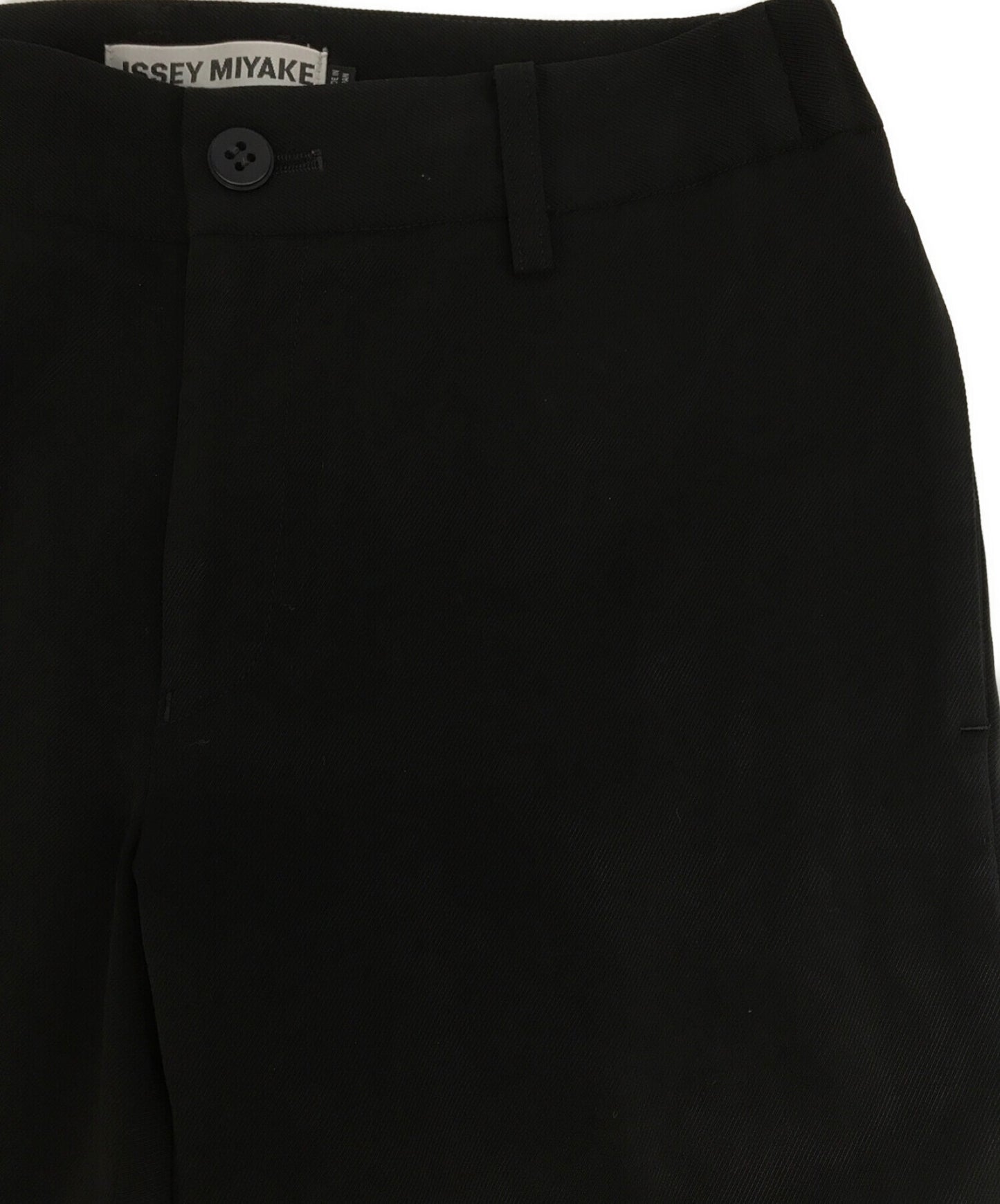 Issey Miyake鬆散的褲子，帶有彈性或抽獎腰部IM96-FF022