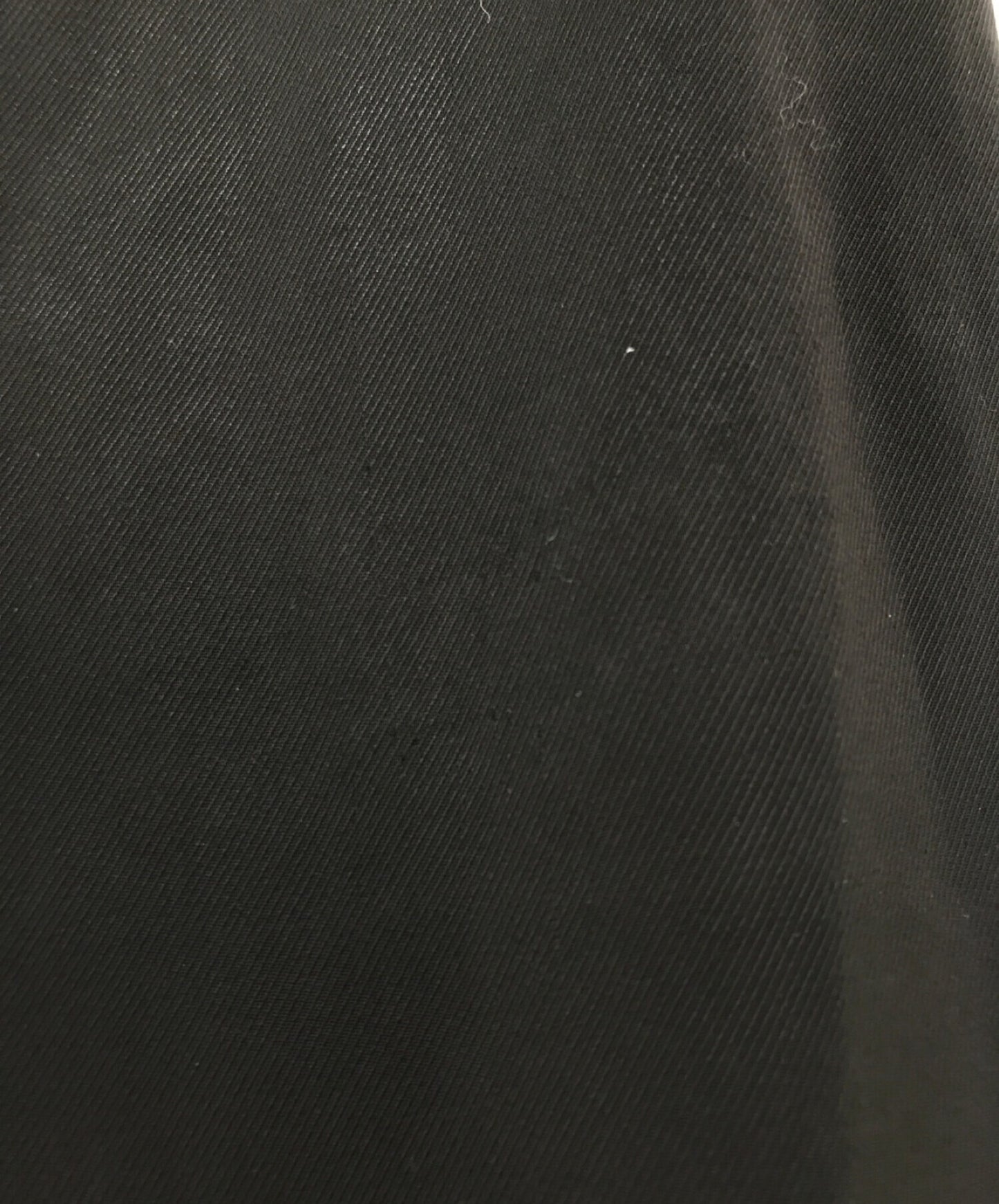 탄성 또는 드로우 코드 허리가있는 Issey Miyake 느슨한 피팅 바지 IM96-FF022
