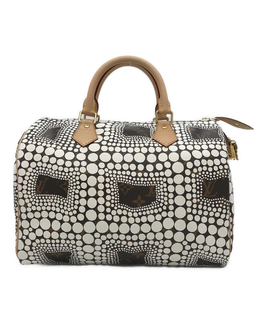 [Pre-owned] LOUIS VUITTON×Yayoi Kusama Monogram Town Speedy 30 Pumpkin Dot M40690