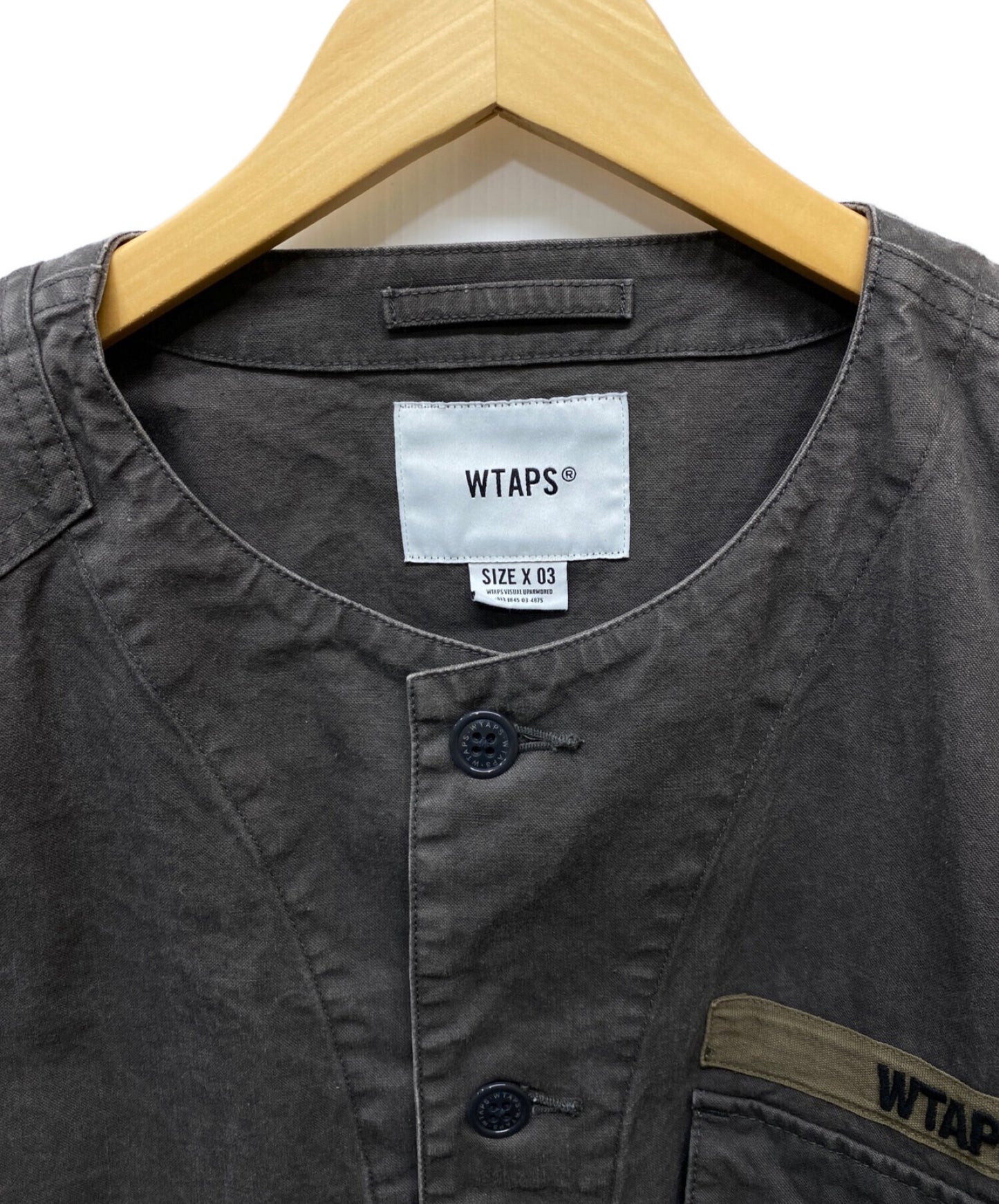 [Pre-owned] WTAPS Scout long sleeve shirt 201TQDT-SHM01