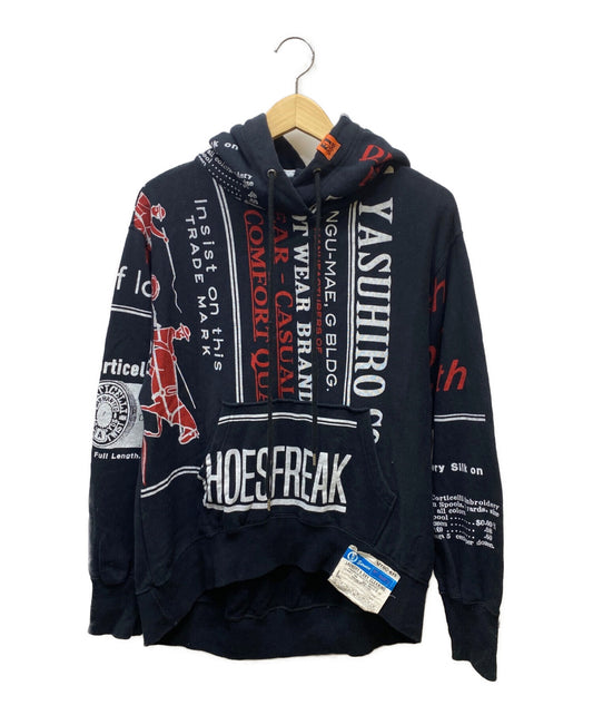 [Pre-owned] MIHARA YASUHIRO oversized printed hoodie B02HD511