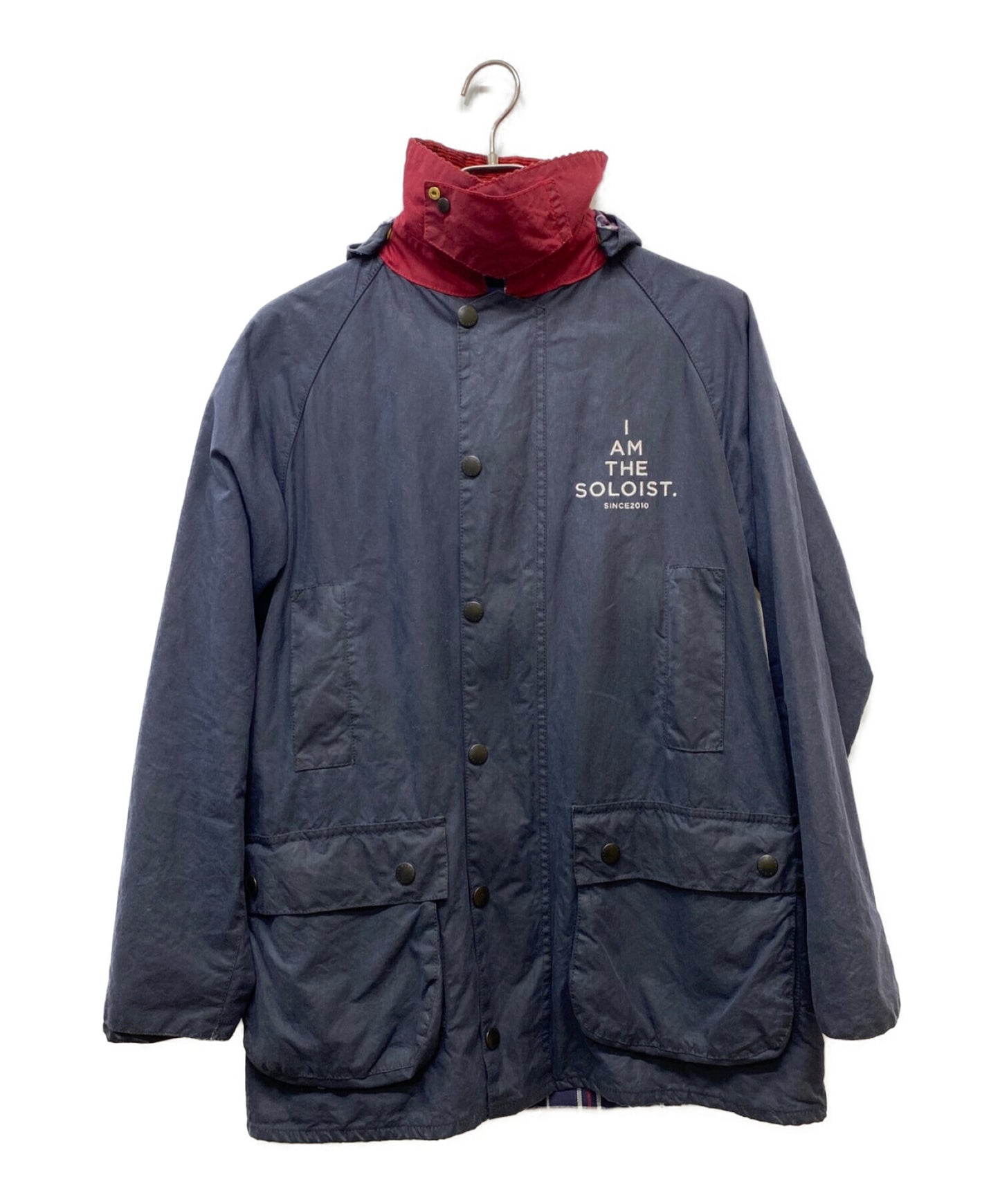 Takahiromiyashita Thesoloist. × Barbour Beaufort 기름진 재킷 SBRJ.0001