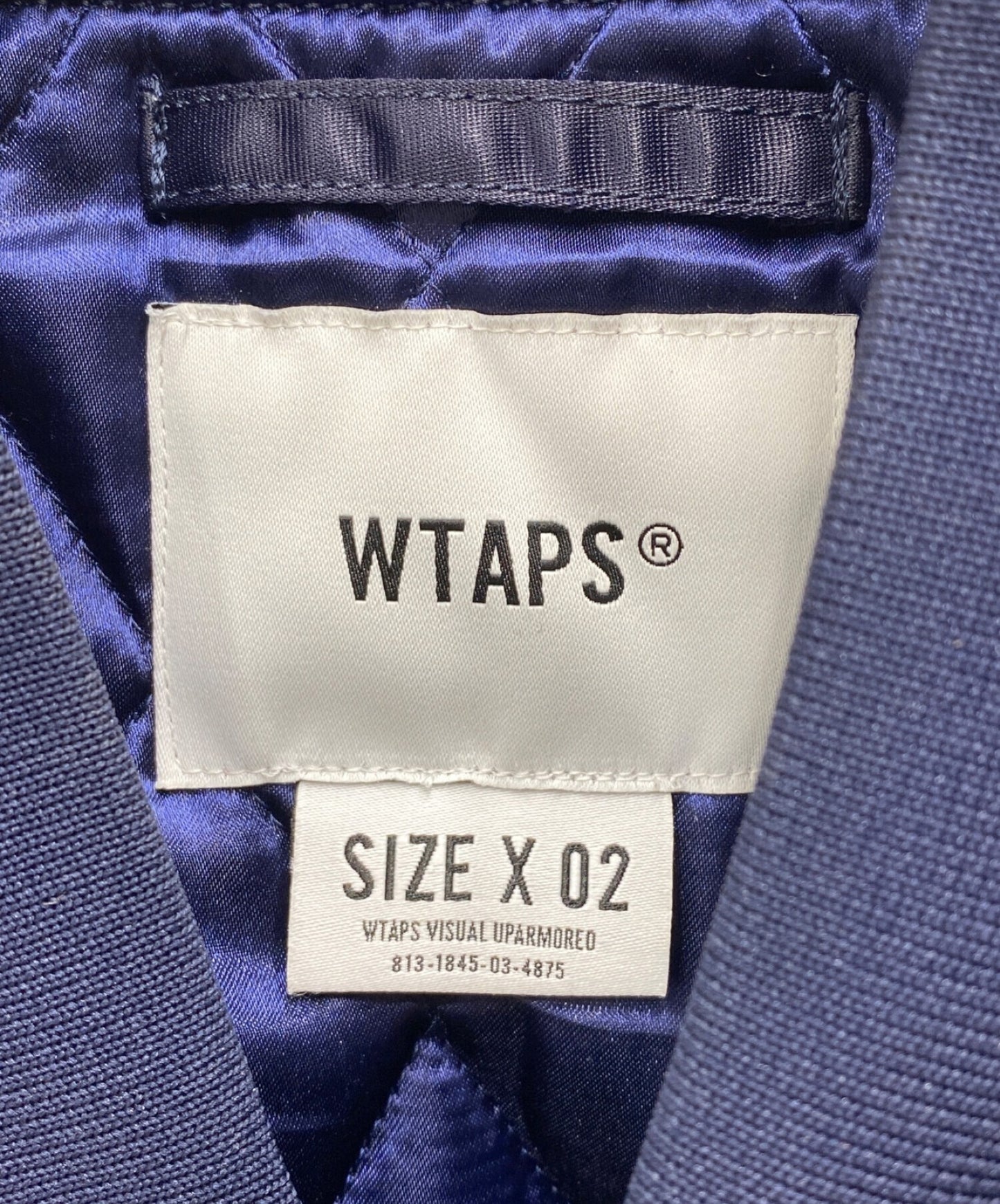 [Pre-owned] WTAPS jacket with team's logo 182TQDT-JKM02