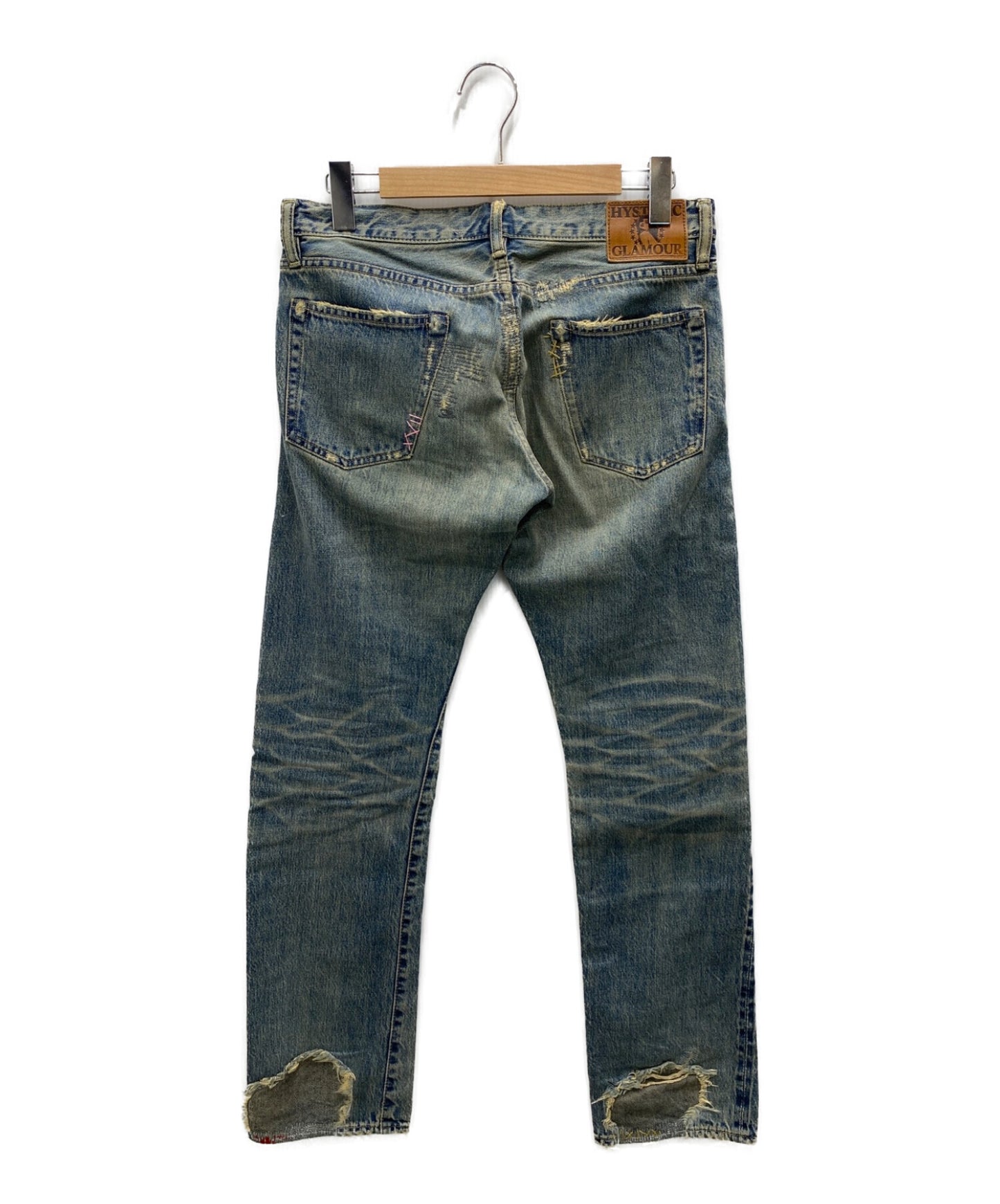 [Pre-owned] Hysteric Glamour HSR Processed Denim Pants 0203AP10