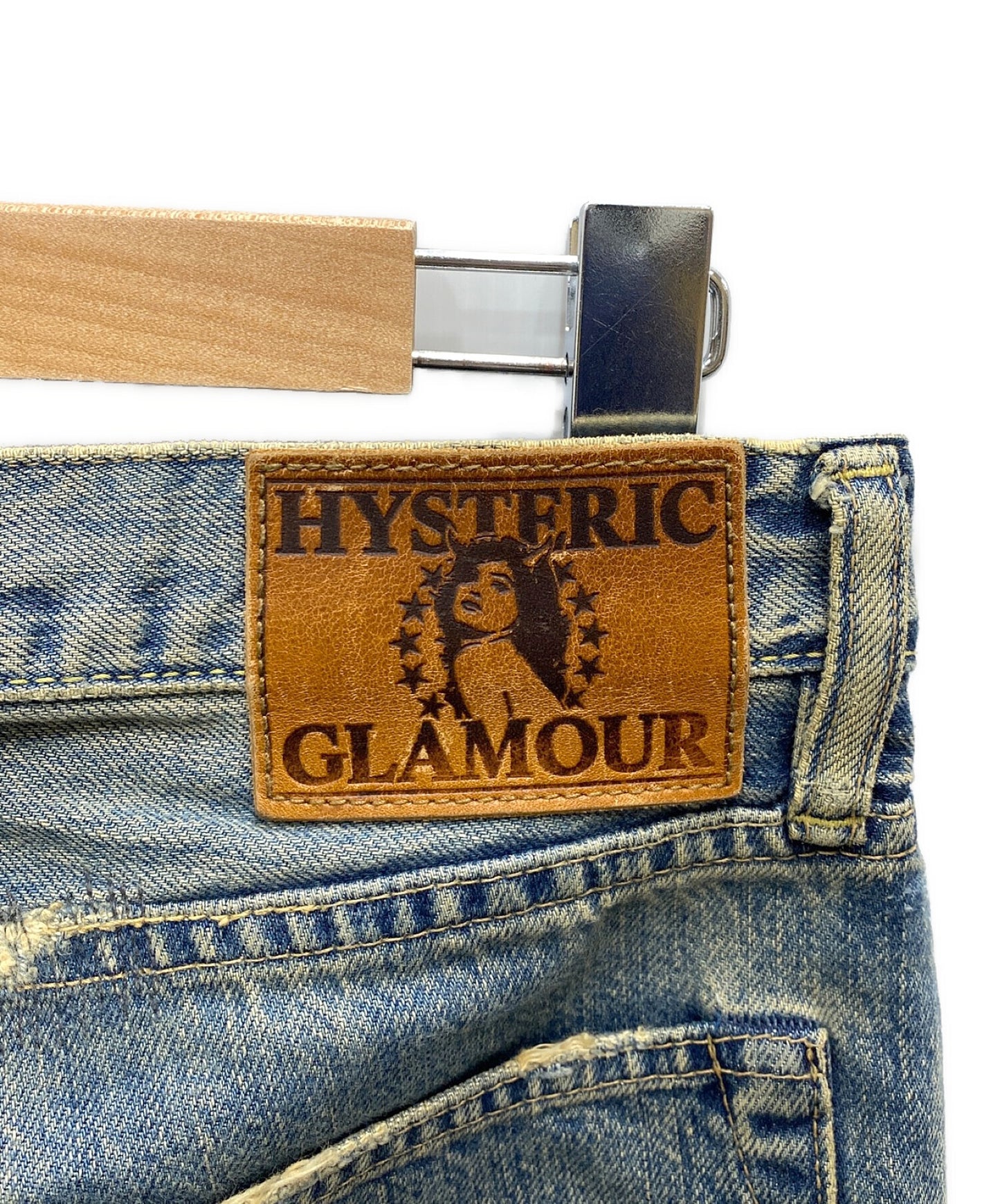 Hysteric Glamour HSR แปรรูปกางเกงยีนส์ 0203AP10