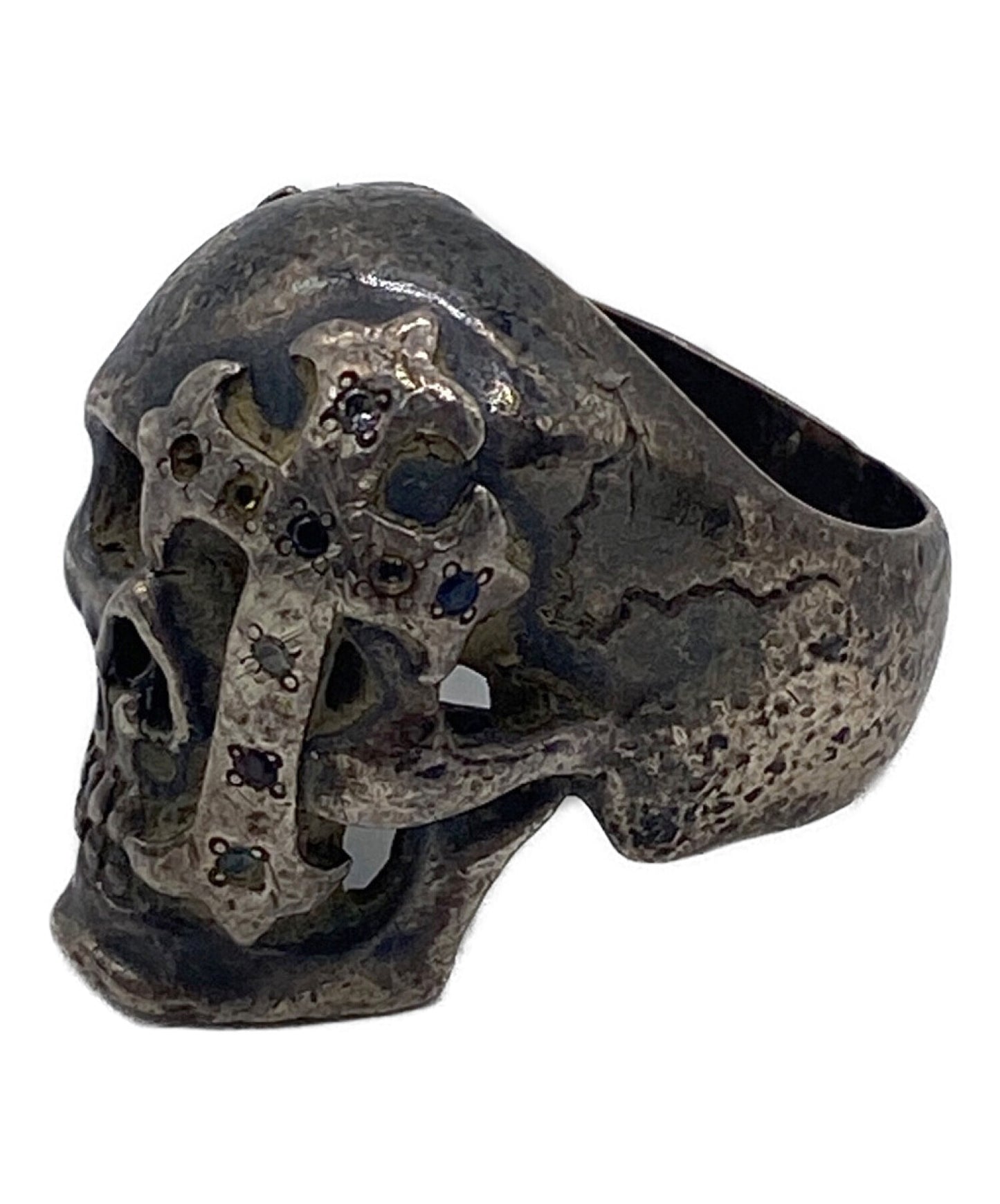 Number (n) Ine × Magical Design 06Aw Skull Ring NM-S5001A