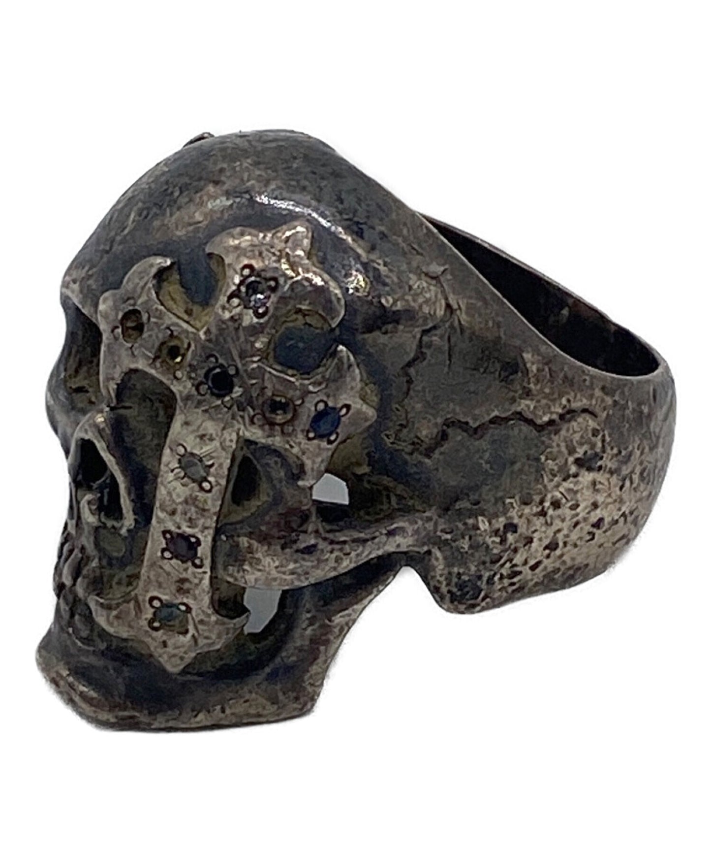 [Pre-owned] NUMBER (N)INE×Magical Design 06AW skull ring NM-S5001A