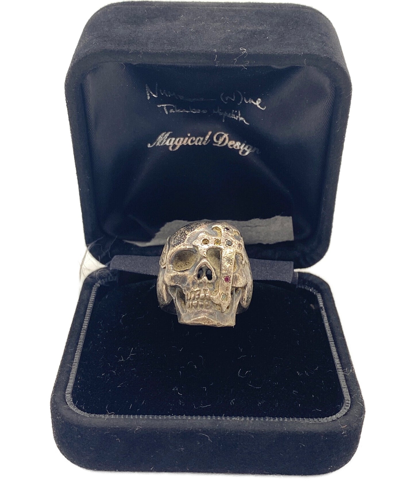 Number (n) Ine × Magical Design 06Aw Skull Ring NM-S5001A