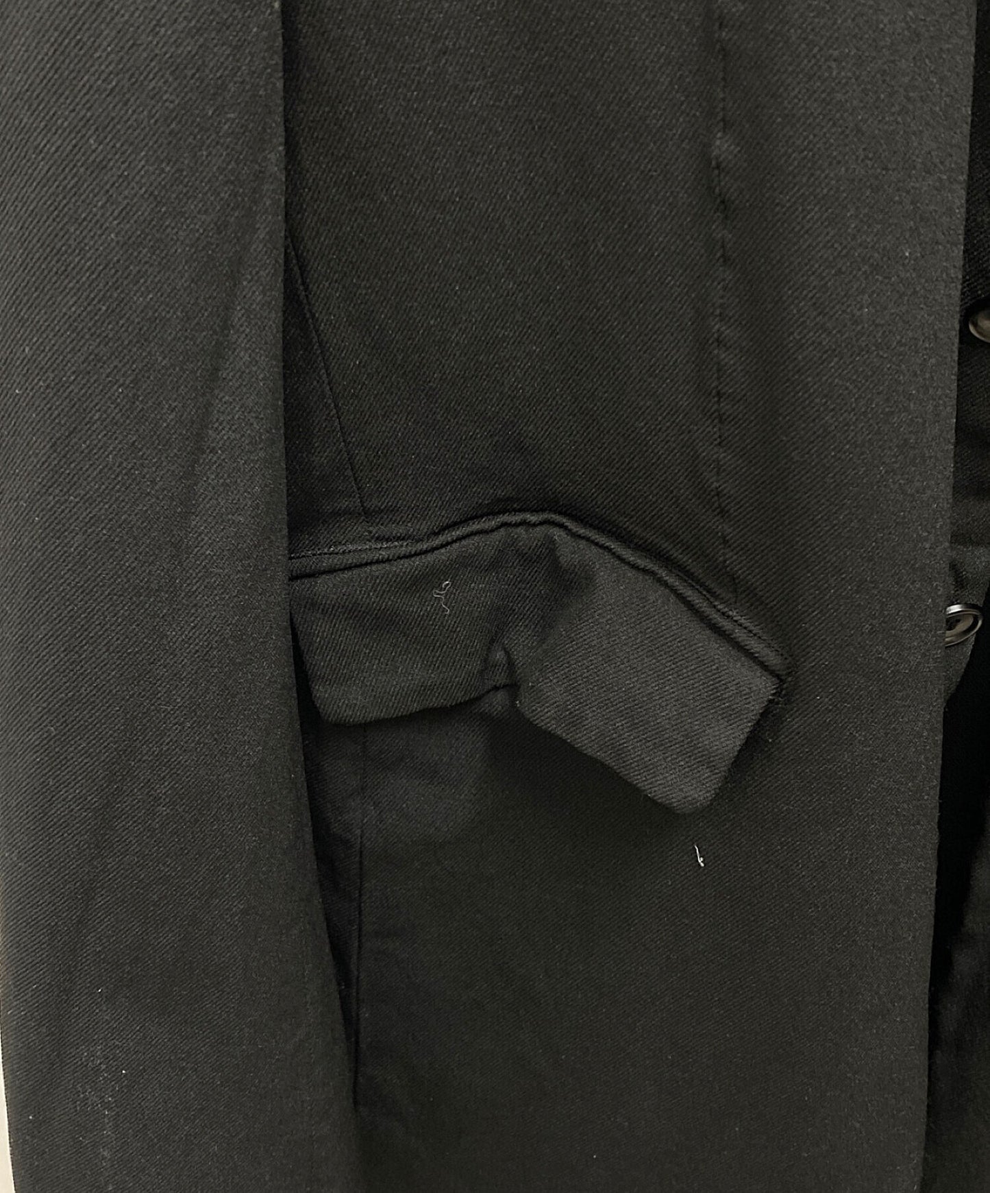 [Pre-owned] BLACK COMME des GARCONS Poly Shrunken Studded Long Jacket 1T-J009
