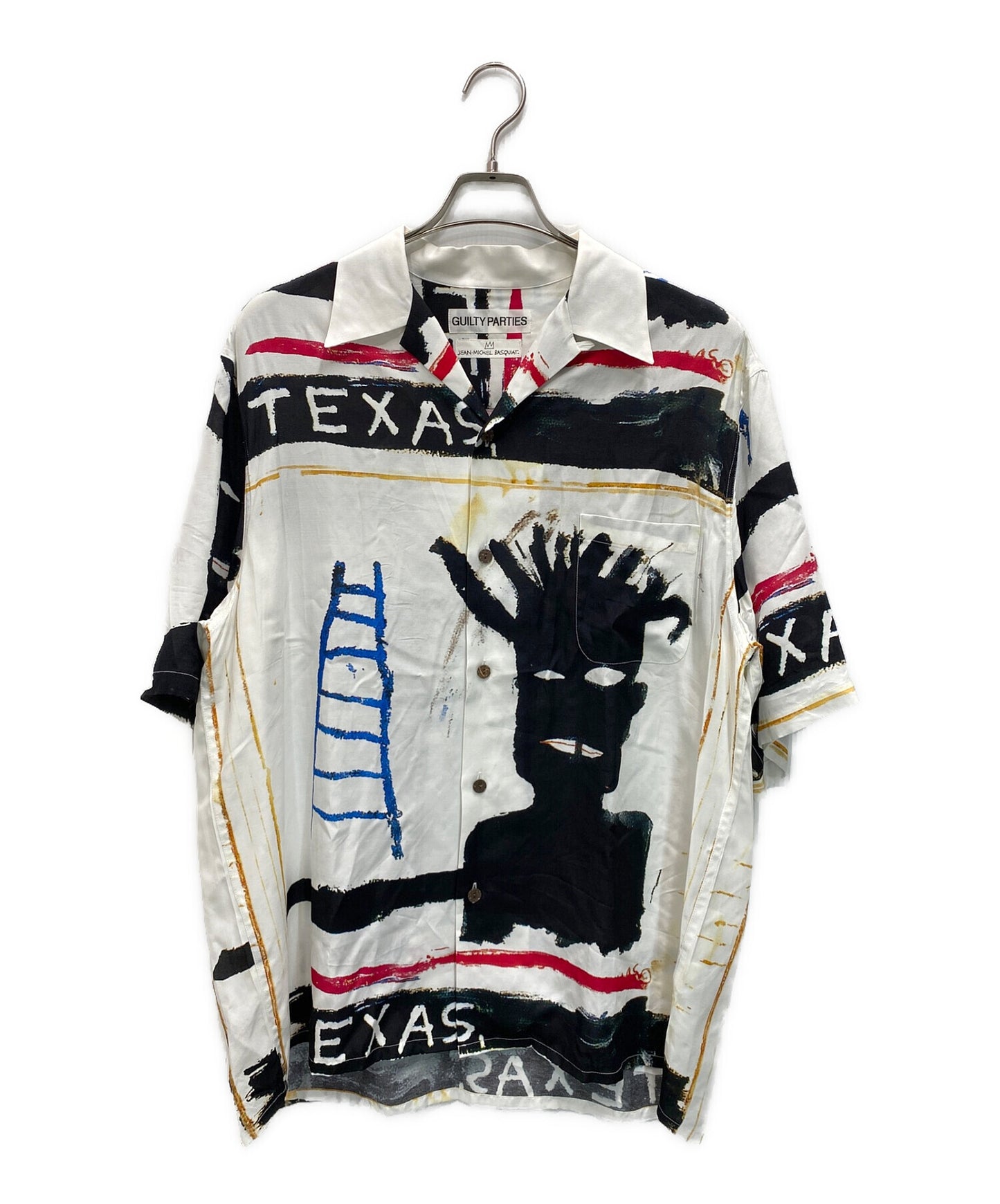 Wacko Maria Hawaiian เสื้อประเภท 2 Basquiat-WM-HI13