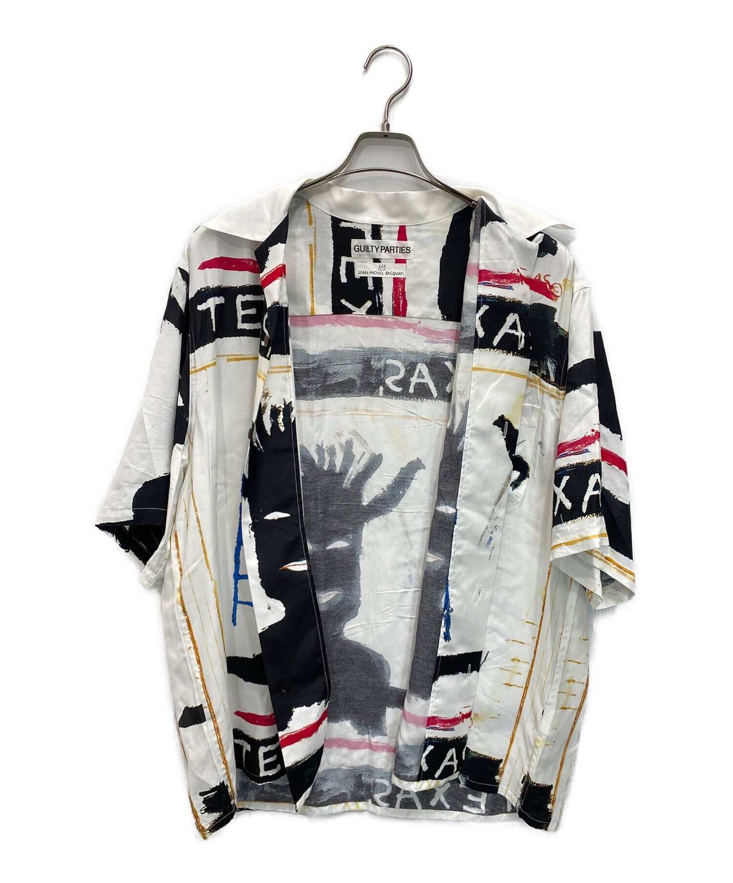 Wacko Maria Hawaiian衬衫类型2 Basquiat-WM-HI13