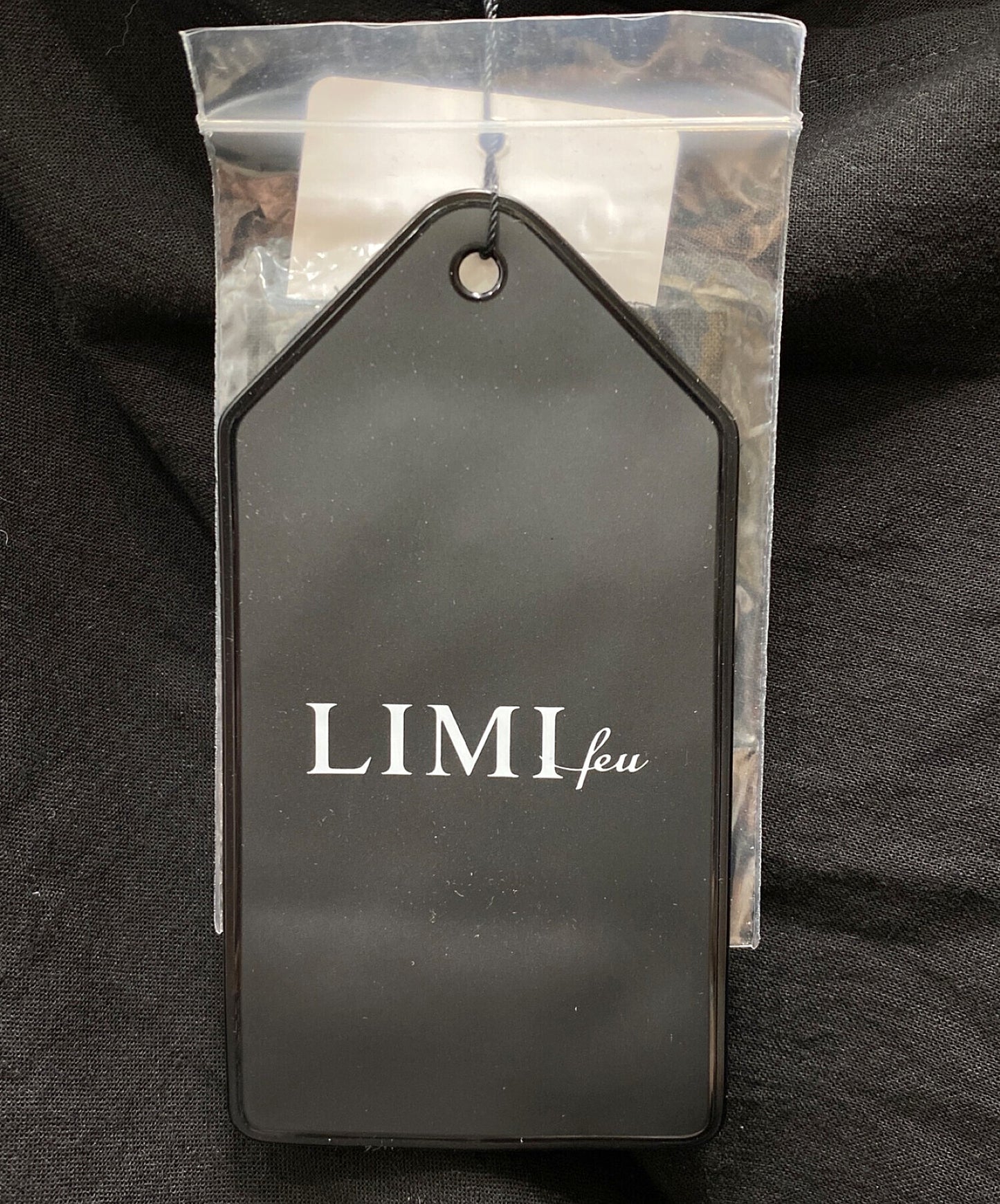 [Pre-owned] LIMI feu C/Li Calico A Drape Dress LD-D21-003