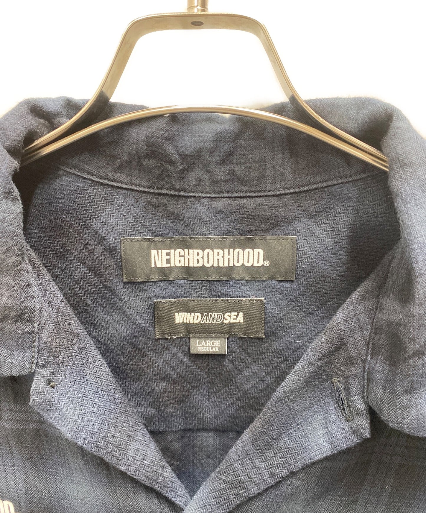 [Pre-owned] NEIGHBORHOOD Collaboration check shirt 201AQWSN-SHM01S