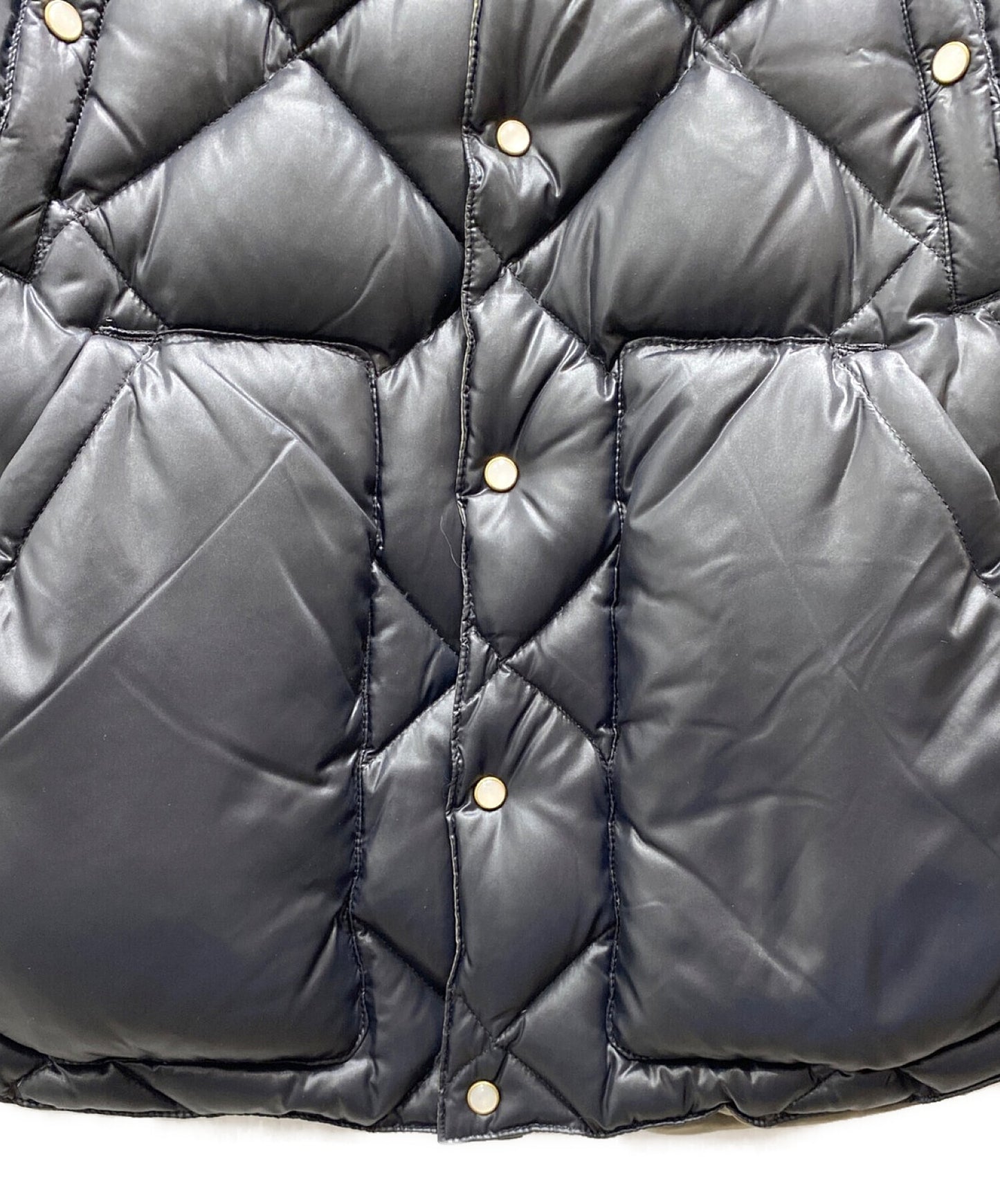 [Pre-owned] UNDERCOVERISM Leather Sleeve Down Jacket L4207
