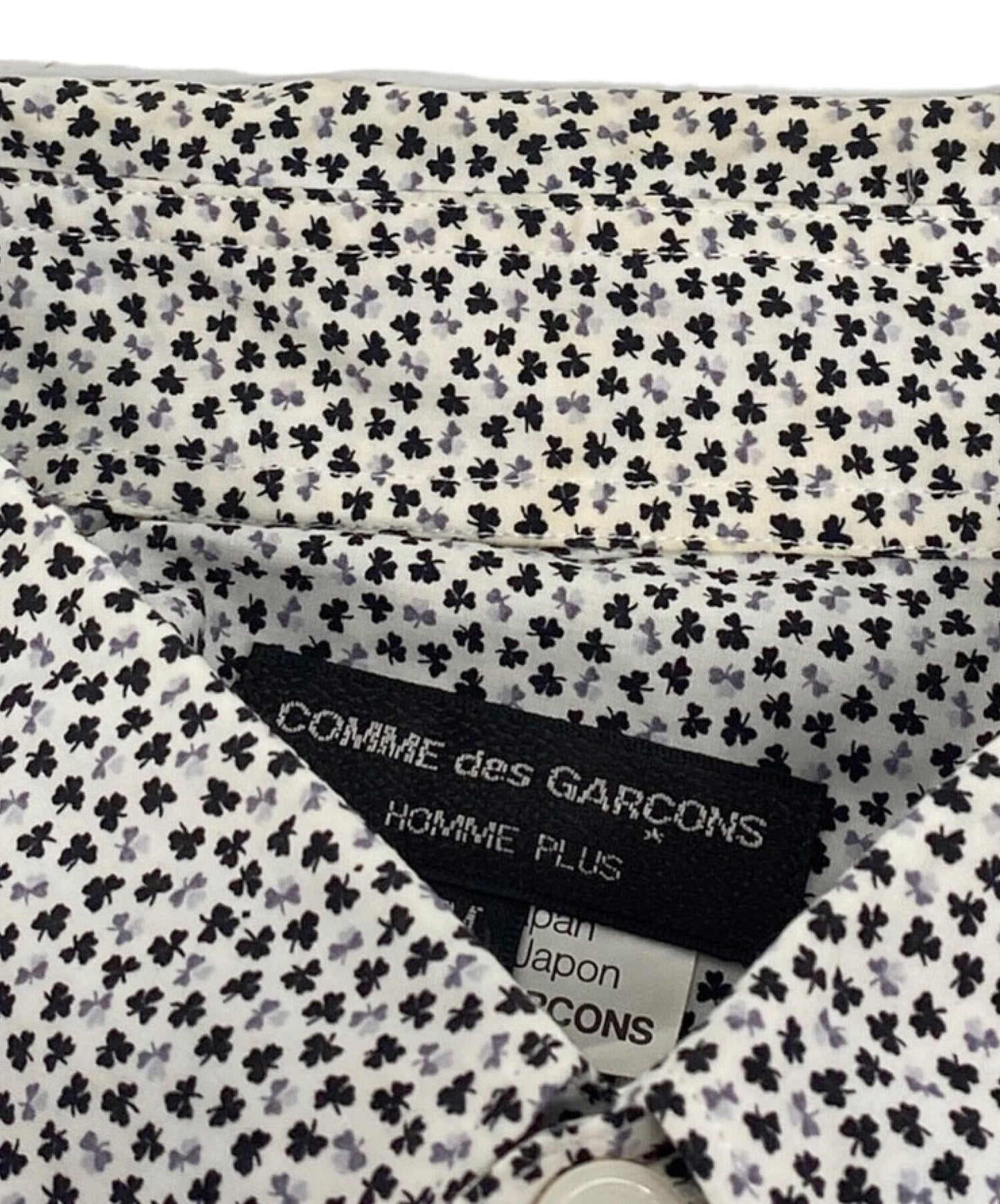 [Pre-owned] COMME des GARCONS HOMME PLUS Clover Frill Shirt PJ-B038