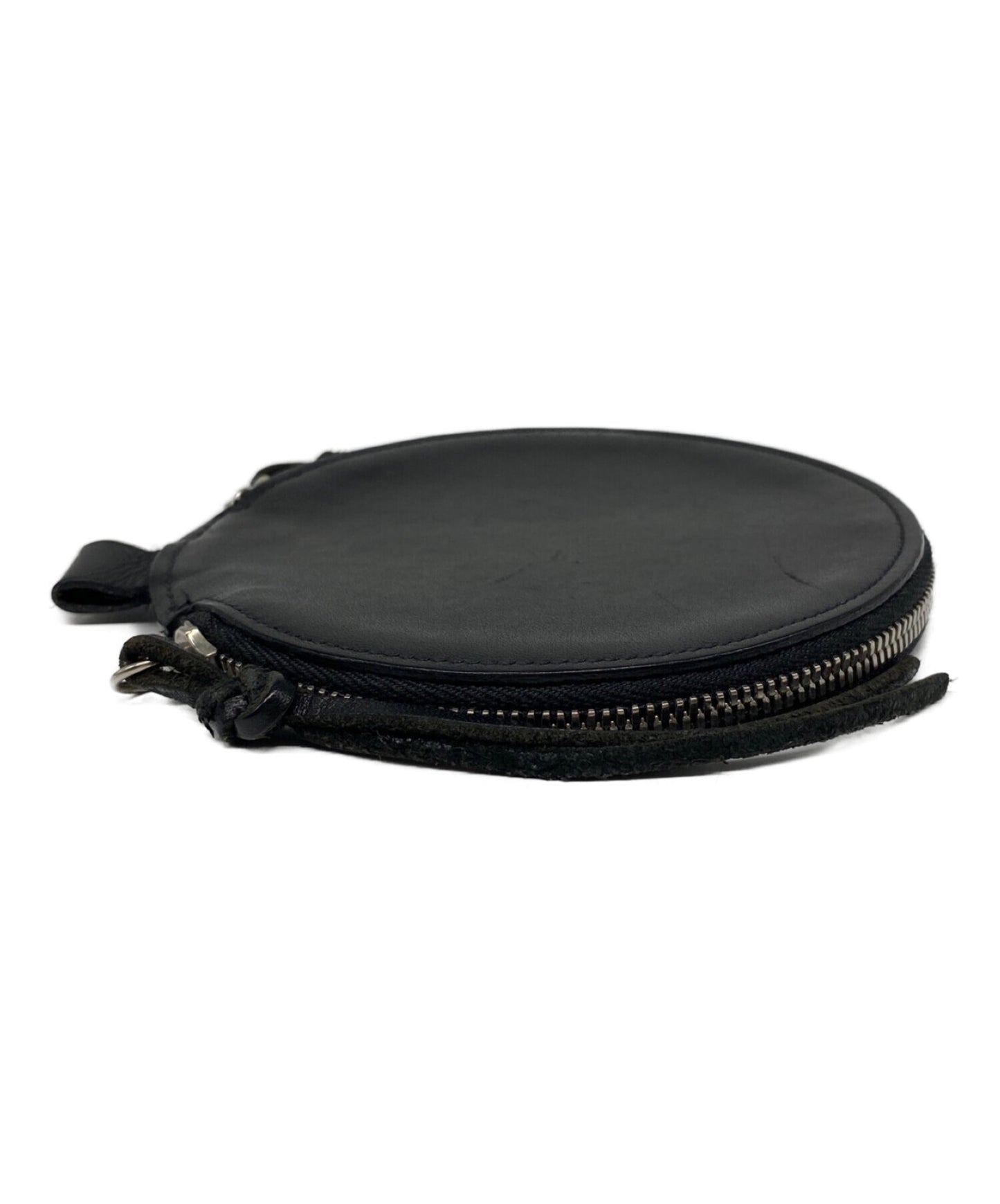 [Pre-owned] YOHJI YAMAMOTO Leather round coin purse