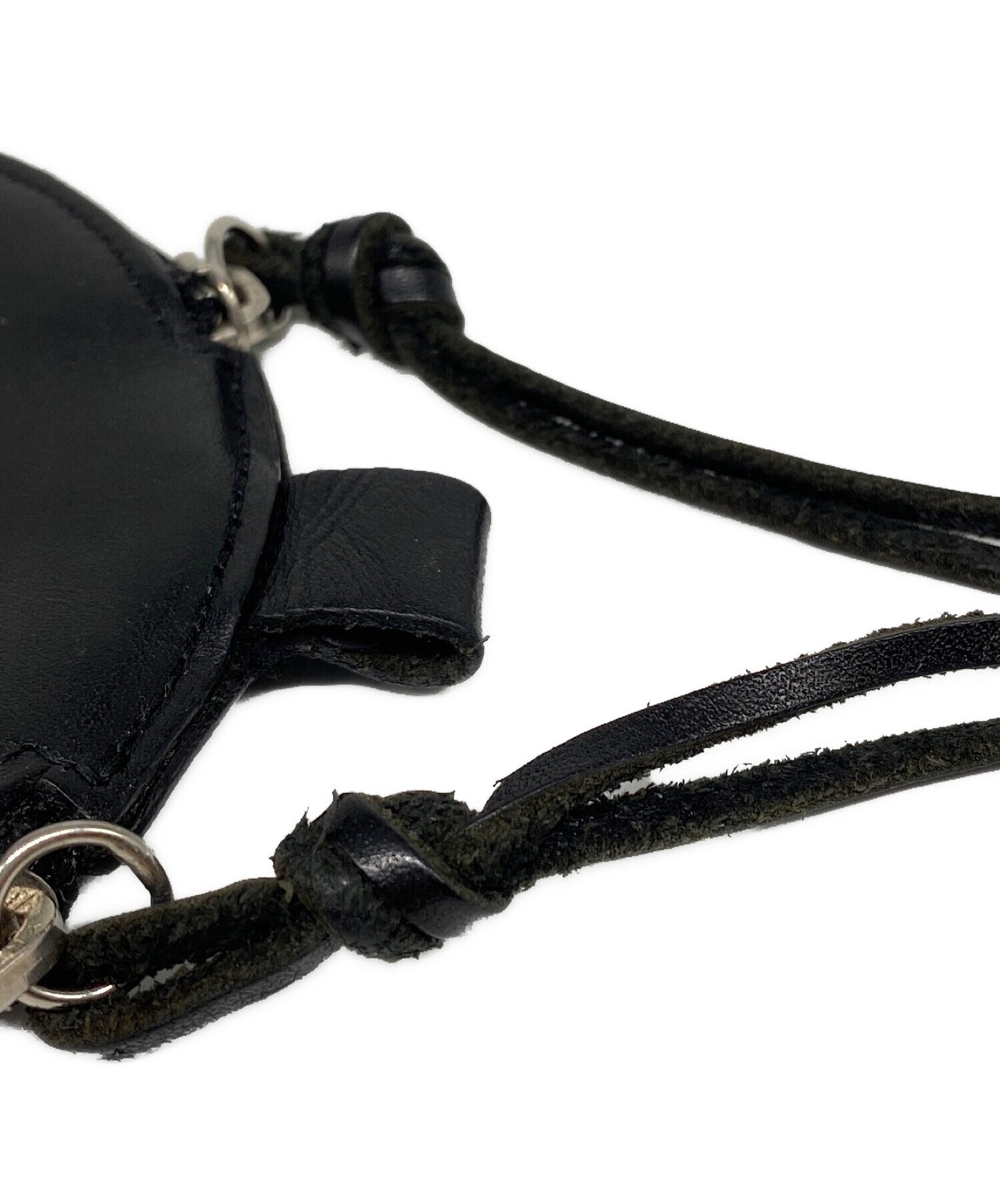 [Pre-owned] YOHJI YAMAMOTO Leather round coin purse