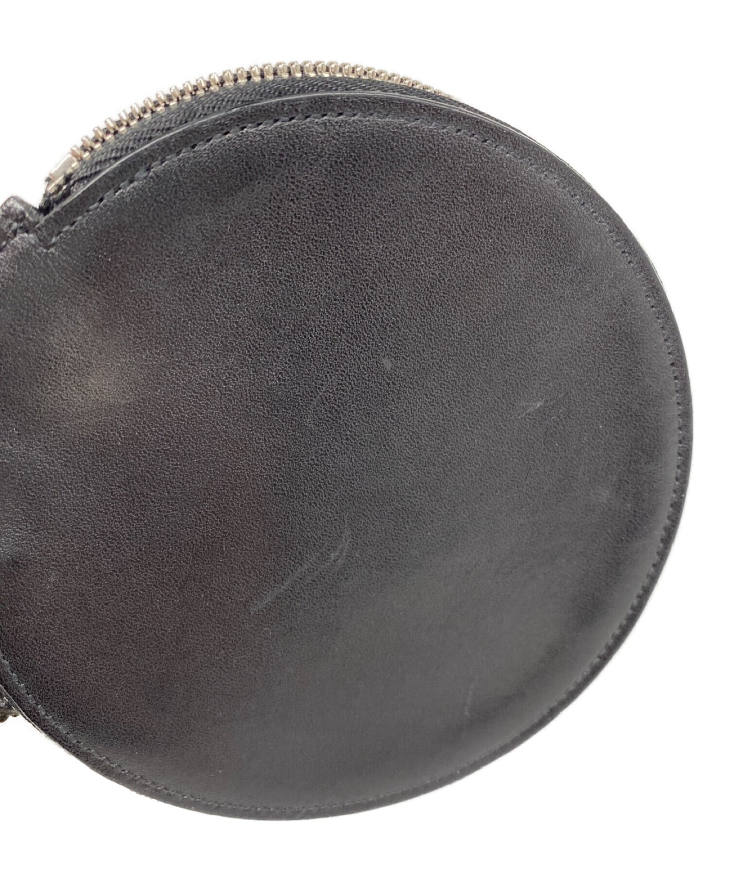 [Pre-owned] YOHJI YAMAMOTO Leather round coin purse