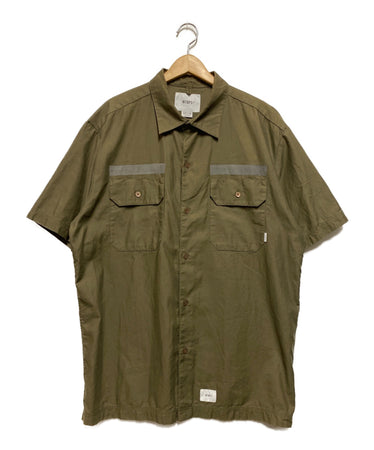 WTAPS DECK SS / SHIRT. cotton. satin 191TQDT-SHM02