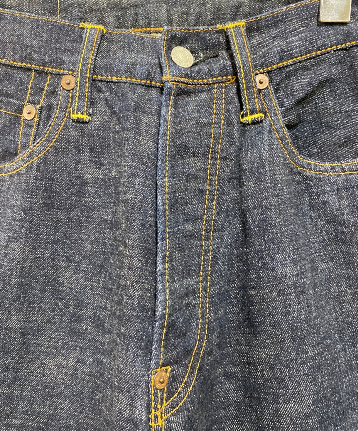 [Pre-owned] EVISU 0119 Menie pocket denim pants