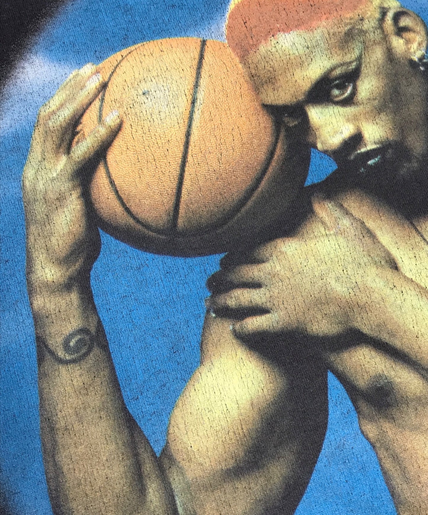 复古T恤90年代Dennis Rodman Tee