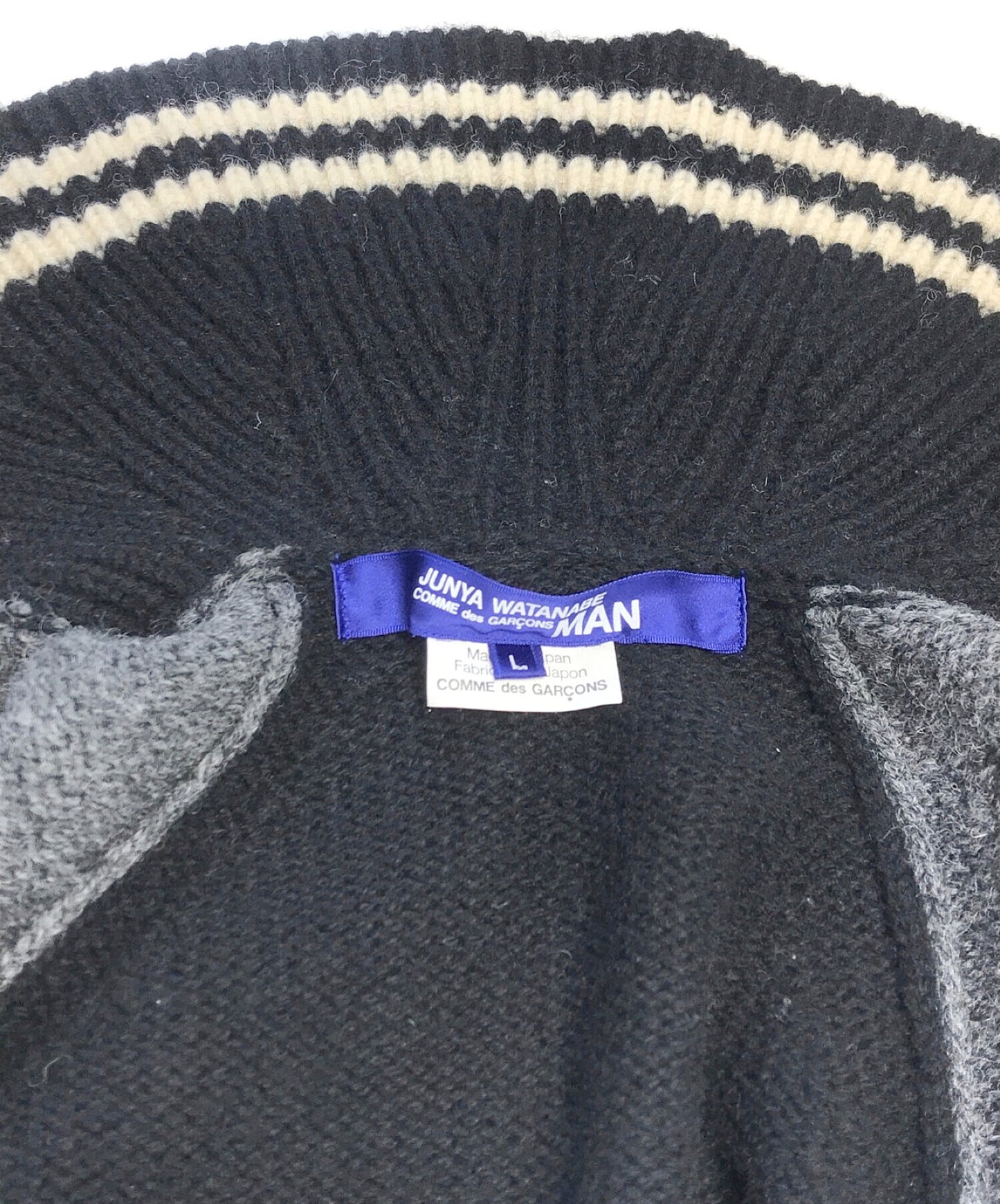 [Pre-owned] COMME des GARCONS JUNYA WATANABE MAN Varsity Knit Jacket WH-N017