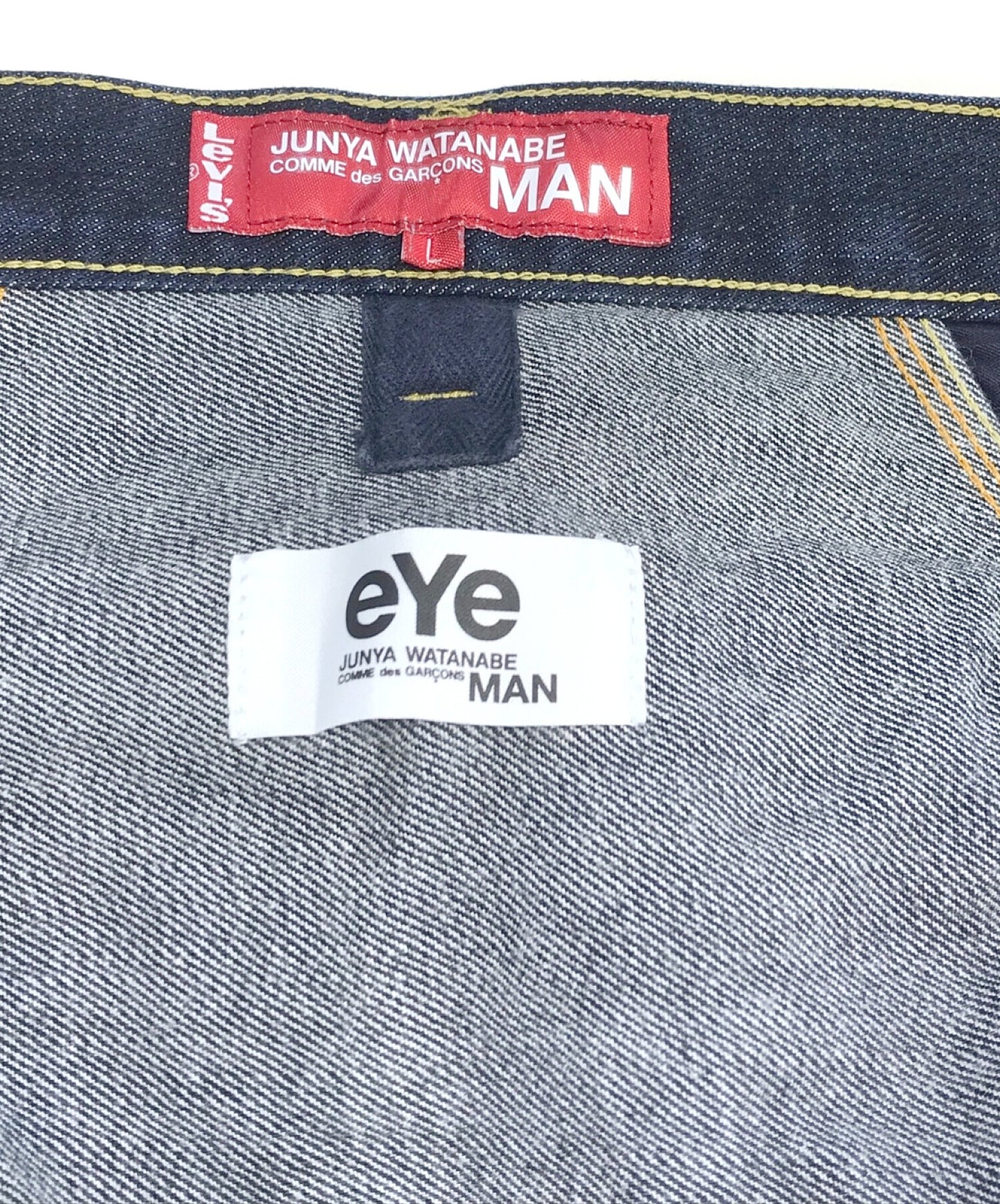 [Pre-owned] eYe COMME des GARCONS JUNYAWATANABE MAN Reconstructed Denim Pants WM-P903