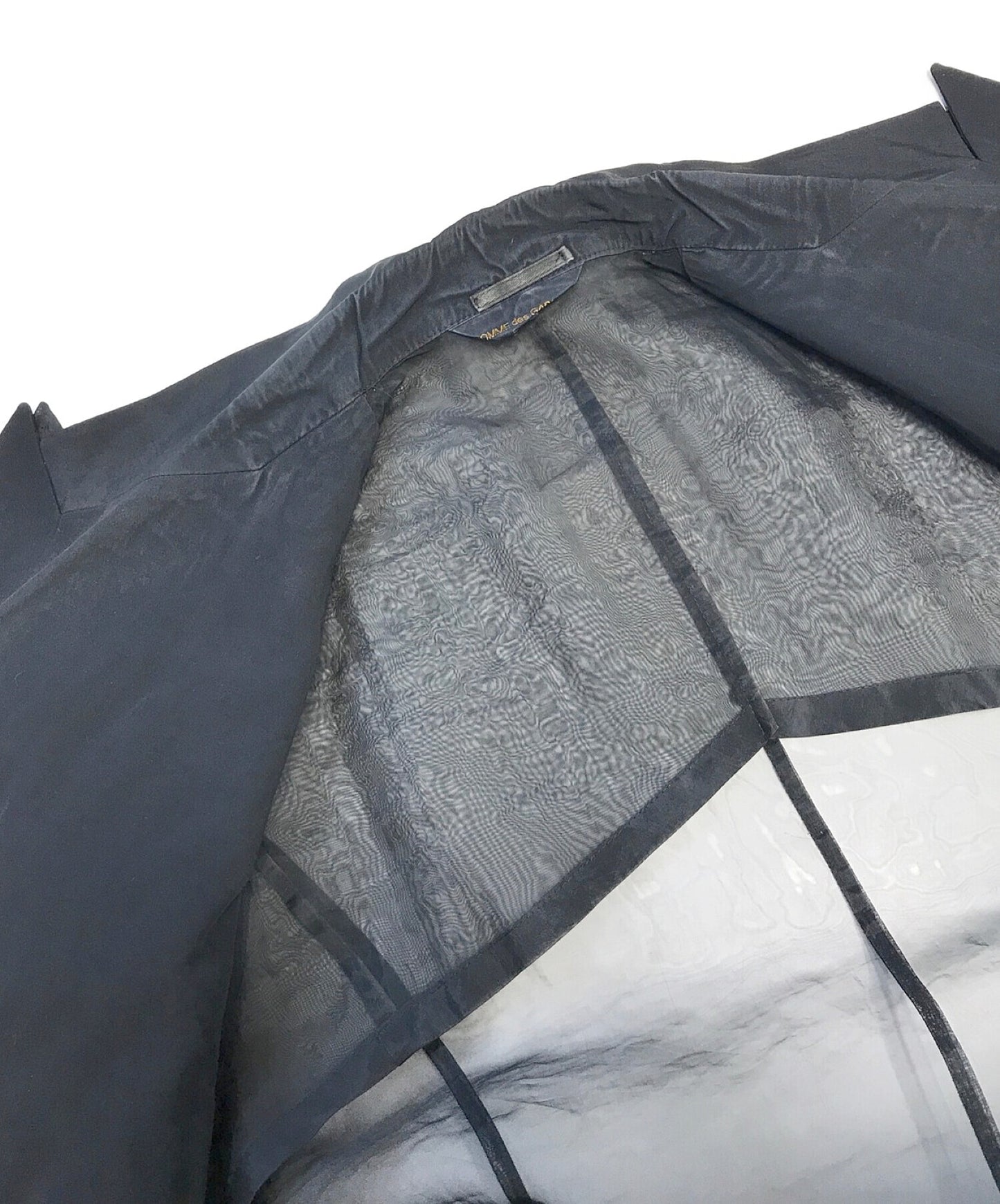 [Pre-owned] COMME des GARCONS Sheer layered jacket