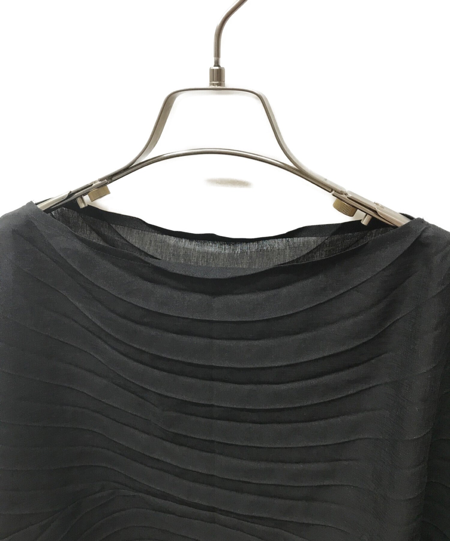 me ISSEY MIYAKE Pleated wide blouse | Archive Factory